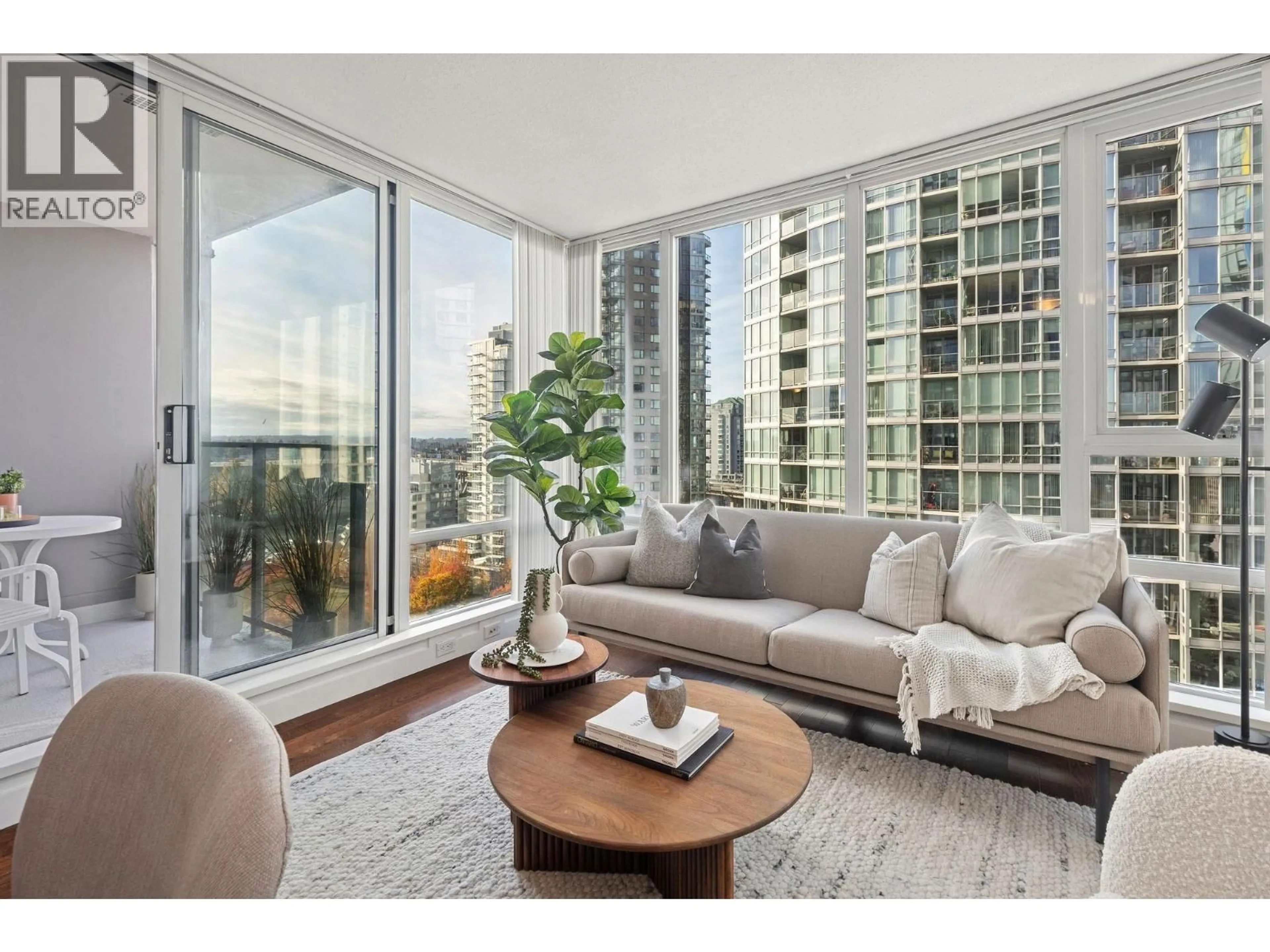 Living room with furniture, unknown for 1705 - 1438 RICHARDS STREET, Vancouver British Columbia V6Z3B8