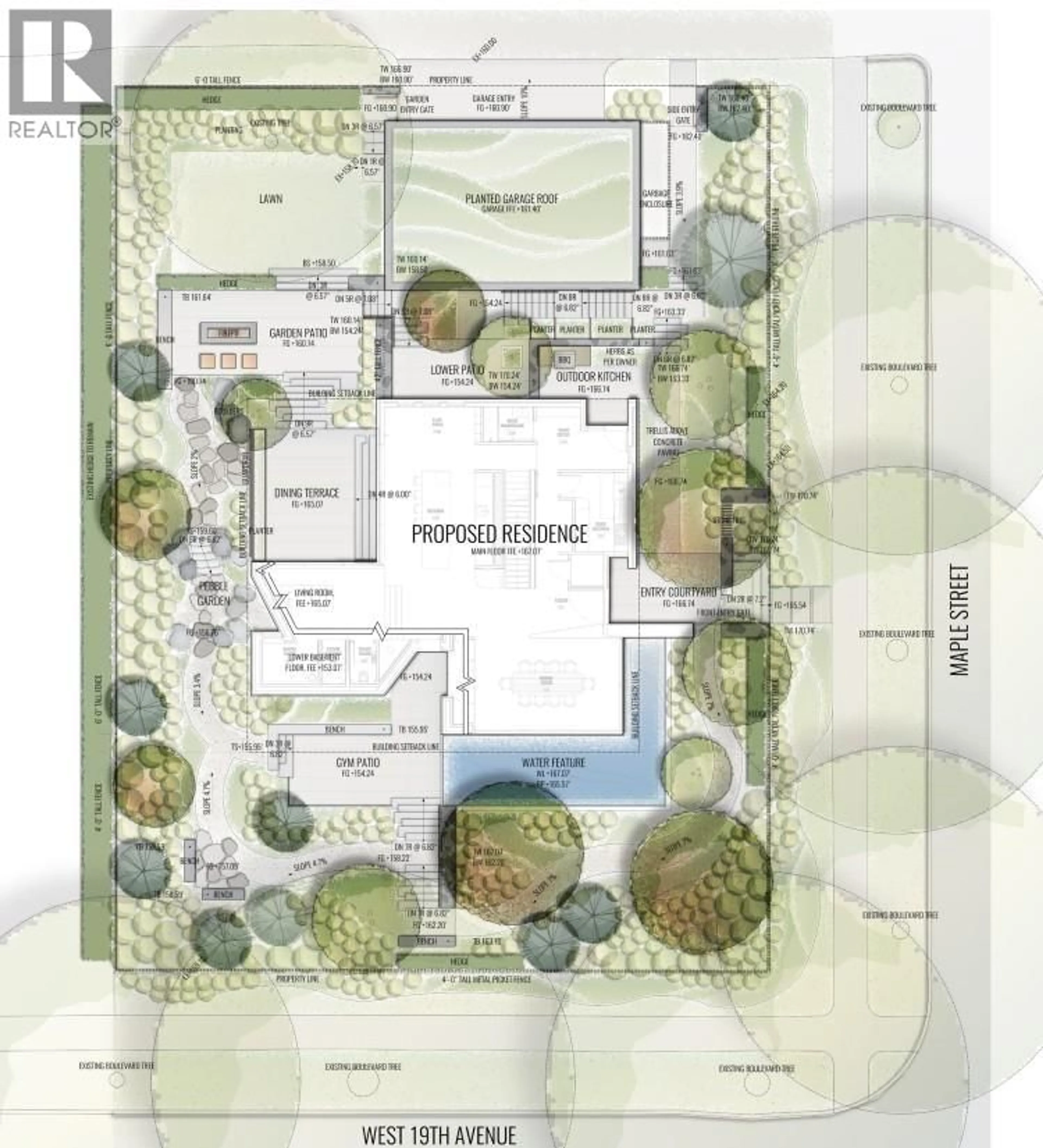 Floor plan for 3455 MAPLE STREET, Vancouver British Columbia V6J2P5