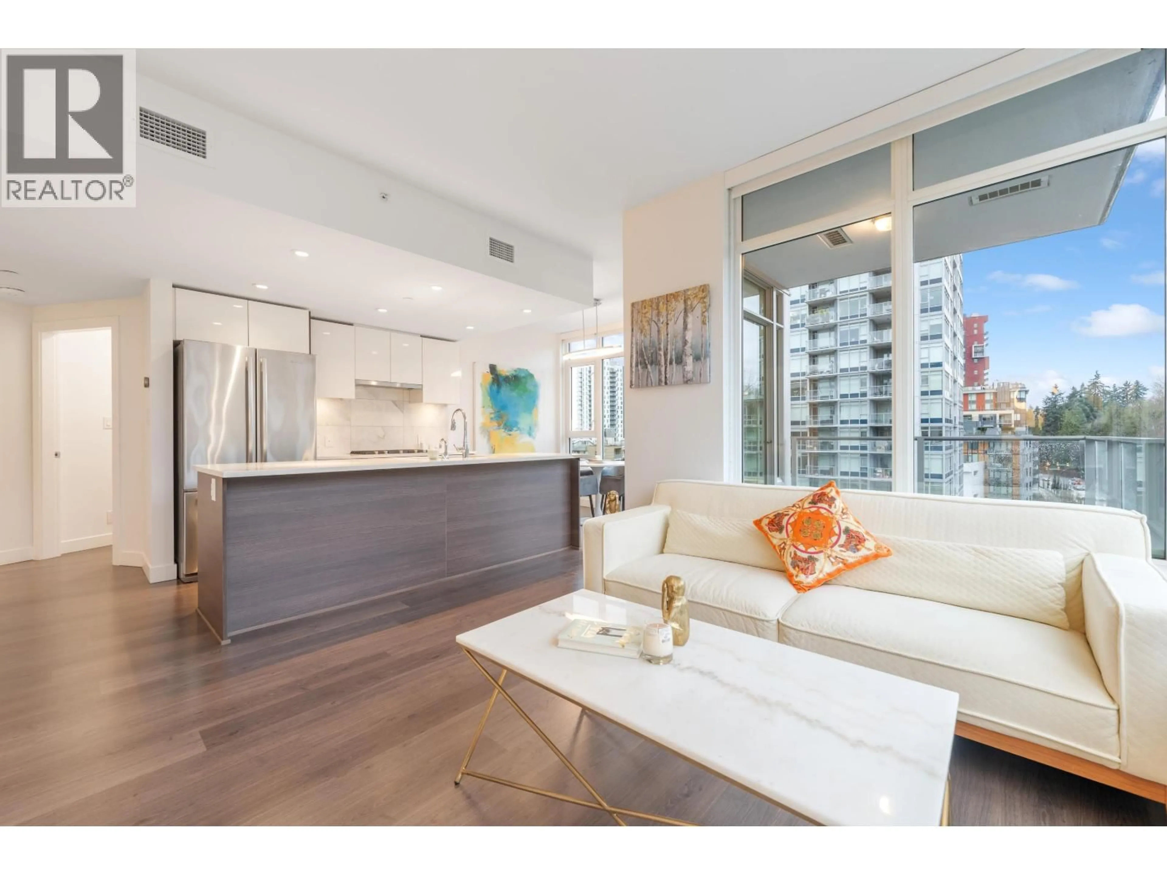 Open concept kitchen, unknown for 808 - 3557 SAWMILL CRESCENT, Vancouver British Columbia V5S0E2