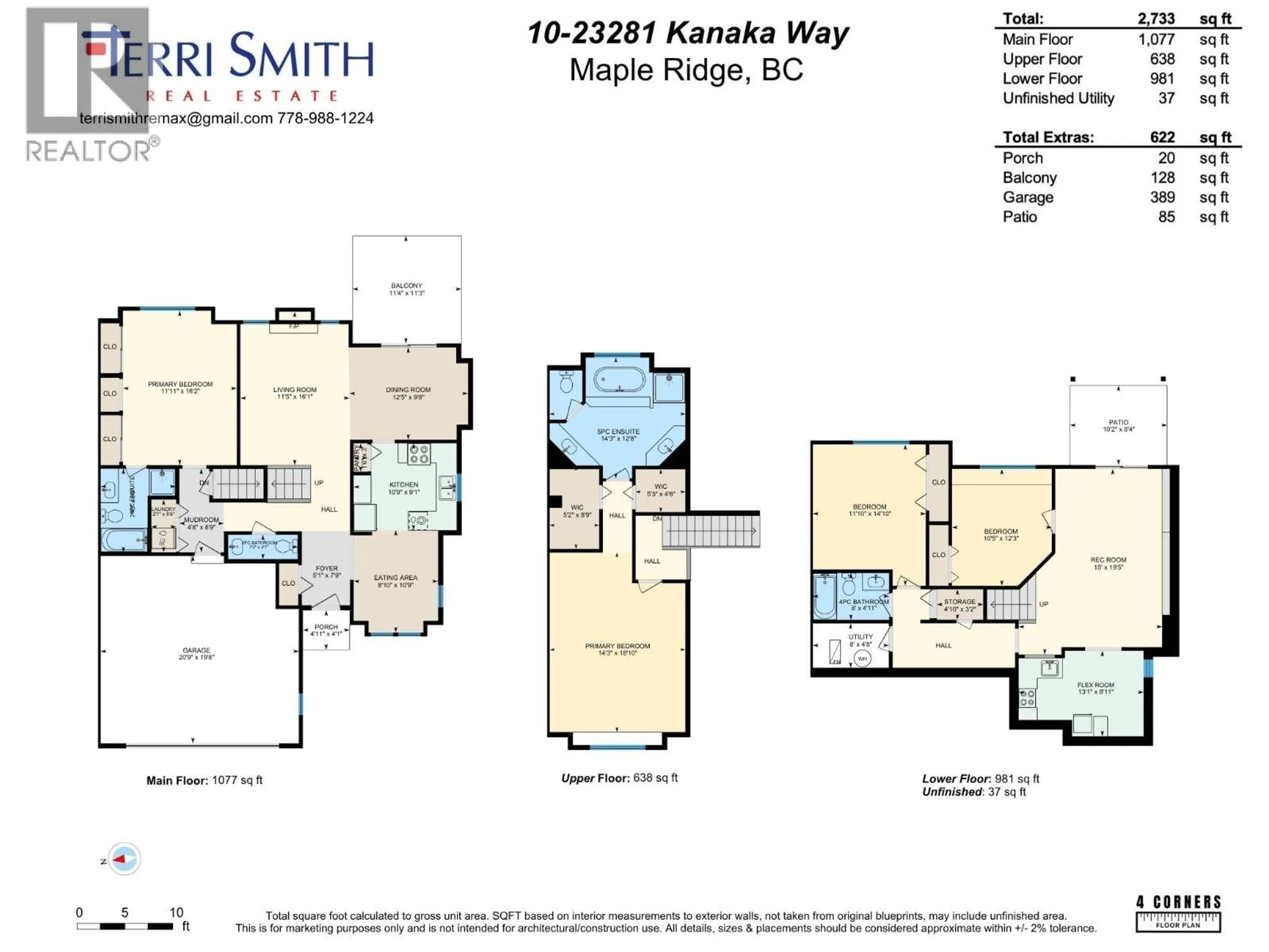 Floor plan for 10 - 23281 KANAKA WAY, Maple Ridge British Columbia V2W1Z2