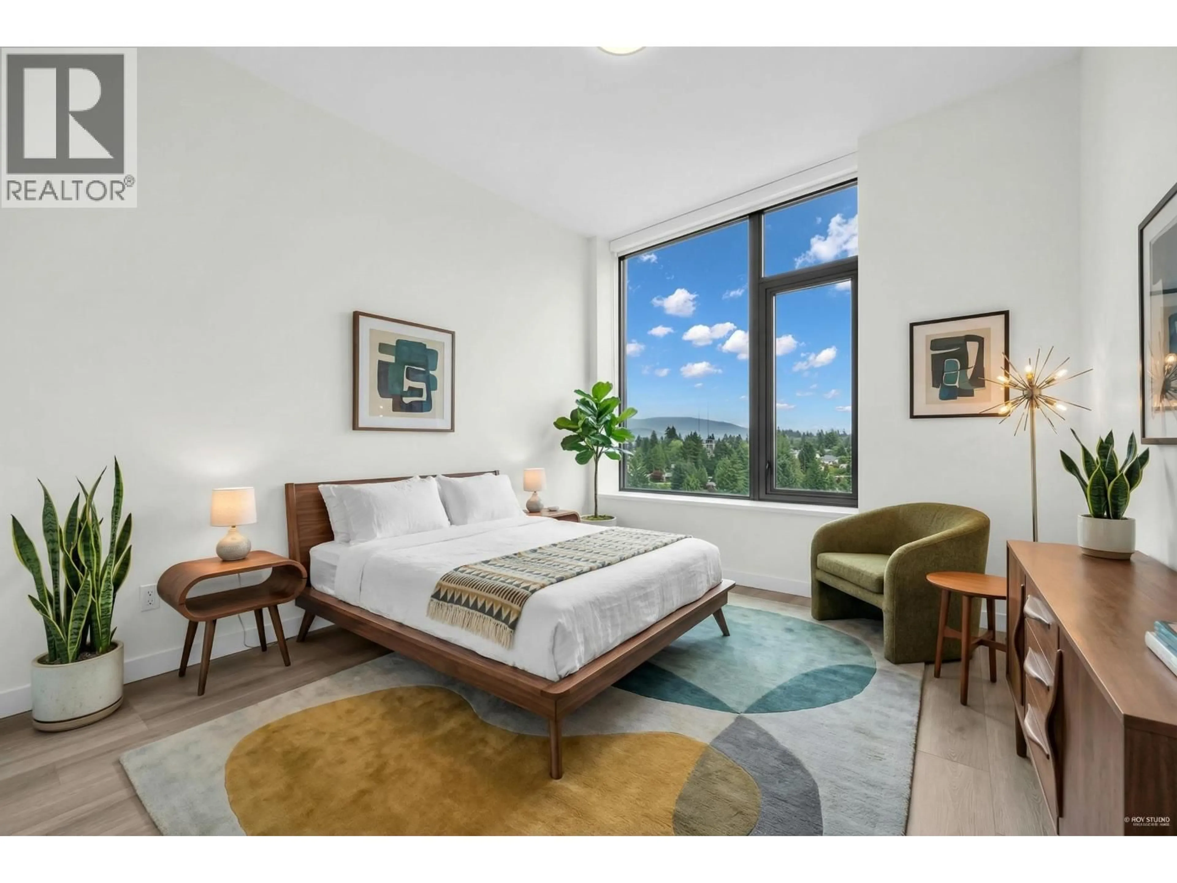 Bedroom with bed, unknown for 1608 - 626 CLAREMONT STREET, Coquitlam British Columbia V3J0T1