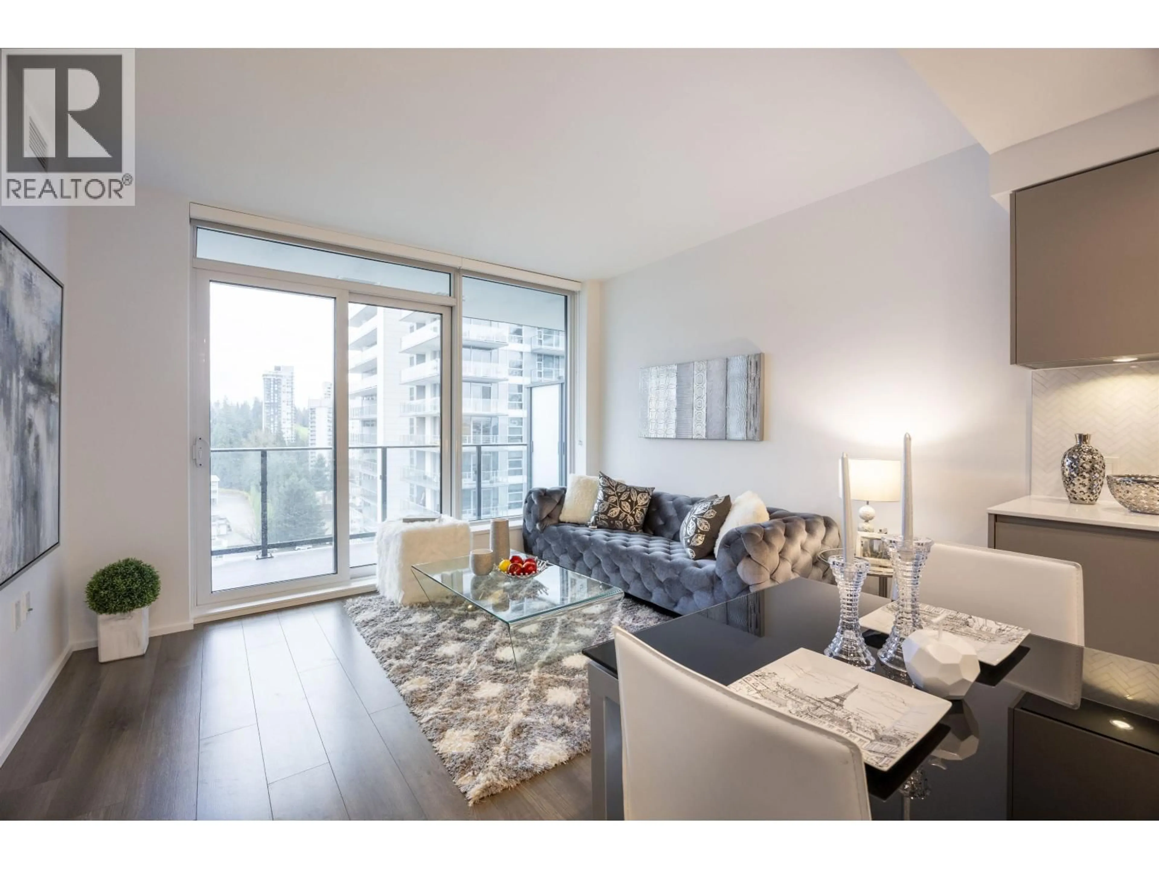 Living room with furniture, unknown for 1303 - 3809 EVERGREEN PLACE, Burnaby British Columbia V3J0M1