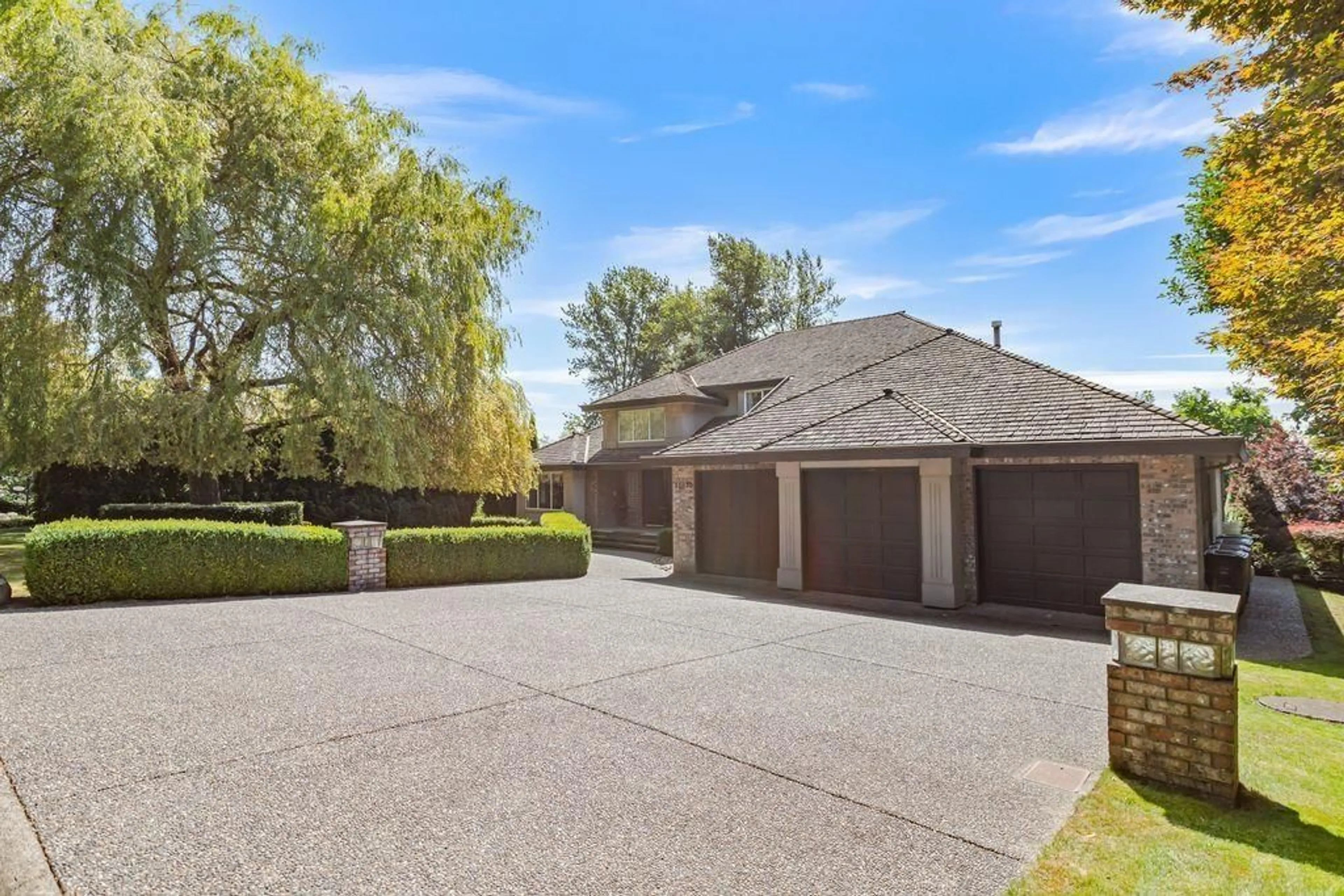 A pic from outside/outdoor area/front of a property/back of a property/a pic from drone, street for 16672 77 AVENUE, Surrey British Columbia V3S8G1