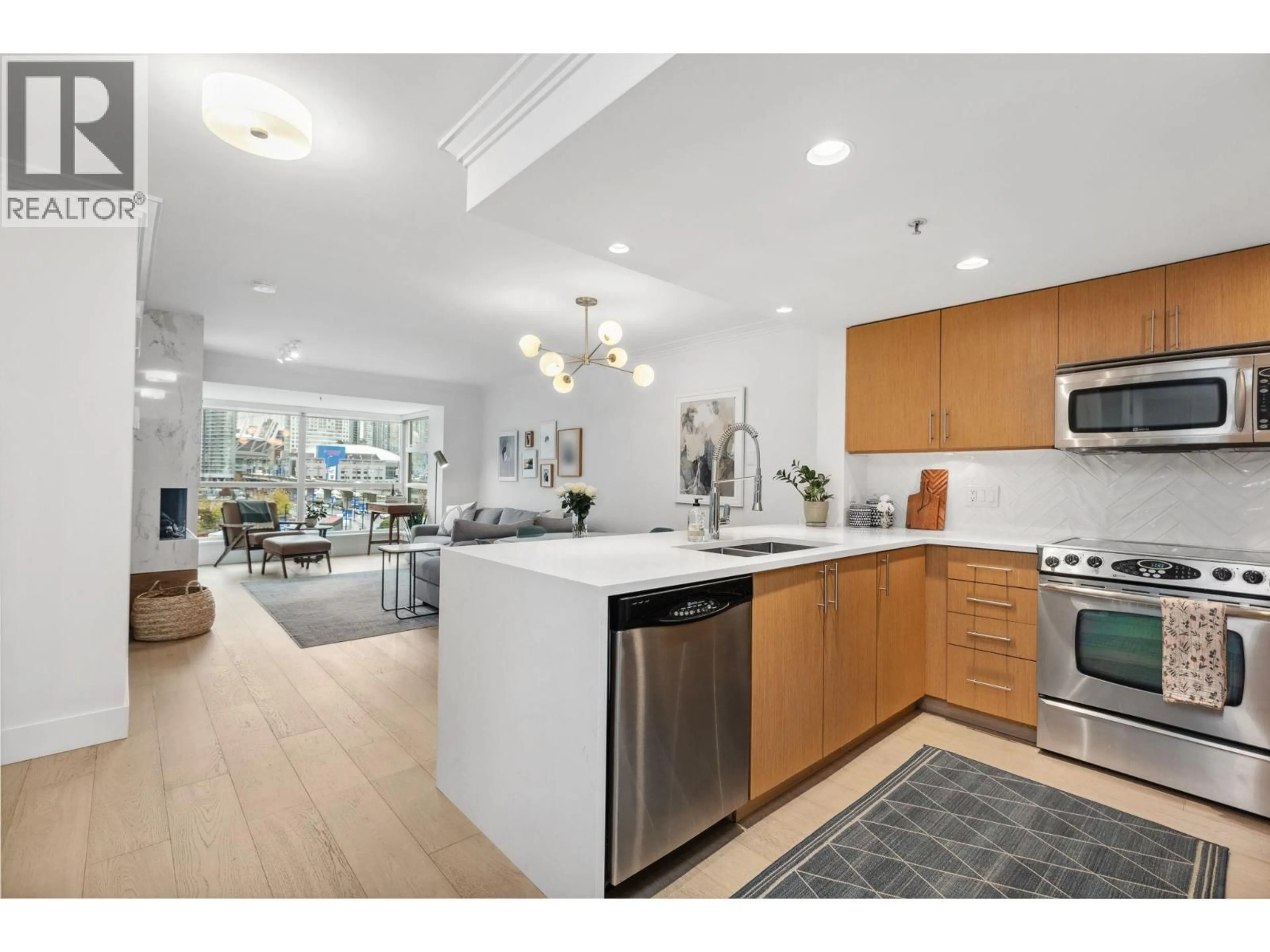 Open concept kitchen, unknown for 507 - 125 MILROSS AVENUE, Vancouver British Columbia V6A0A1