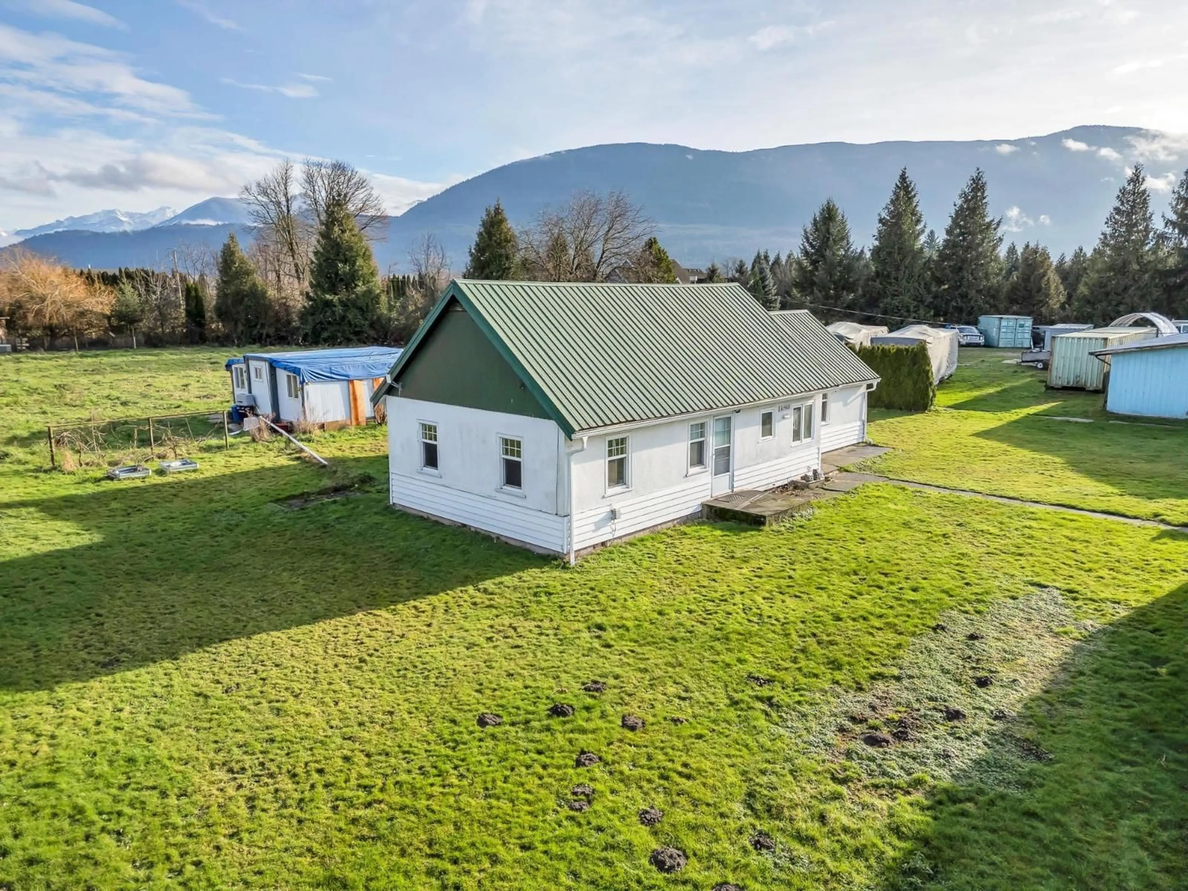A pic from outside/outdoor area/front of a property/back of a property/a pic from drone, mountain view for 41960 KEITH WILSON ROAD, Sardis - Greendale British Columbia V2R4B2