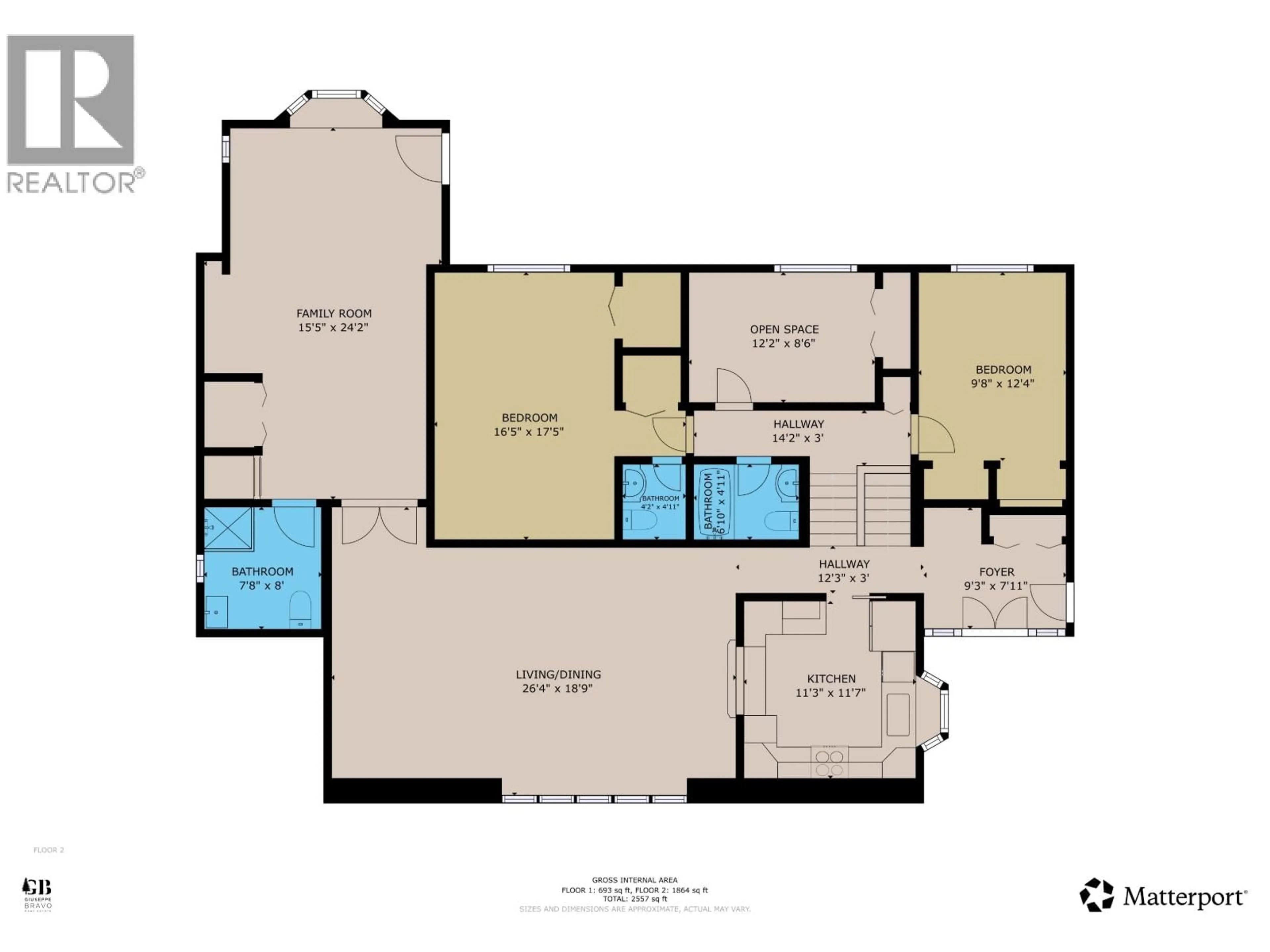 Floor plan for 46 CHARLES STREET, Kitimat British Columbia V8C2J3