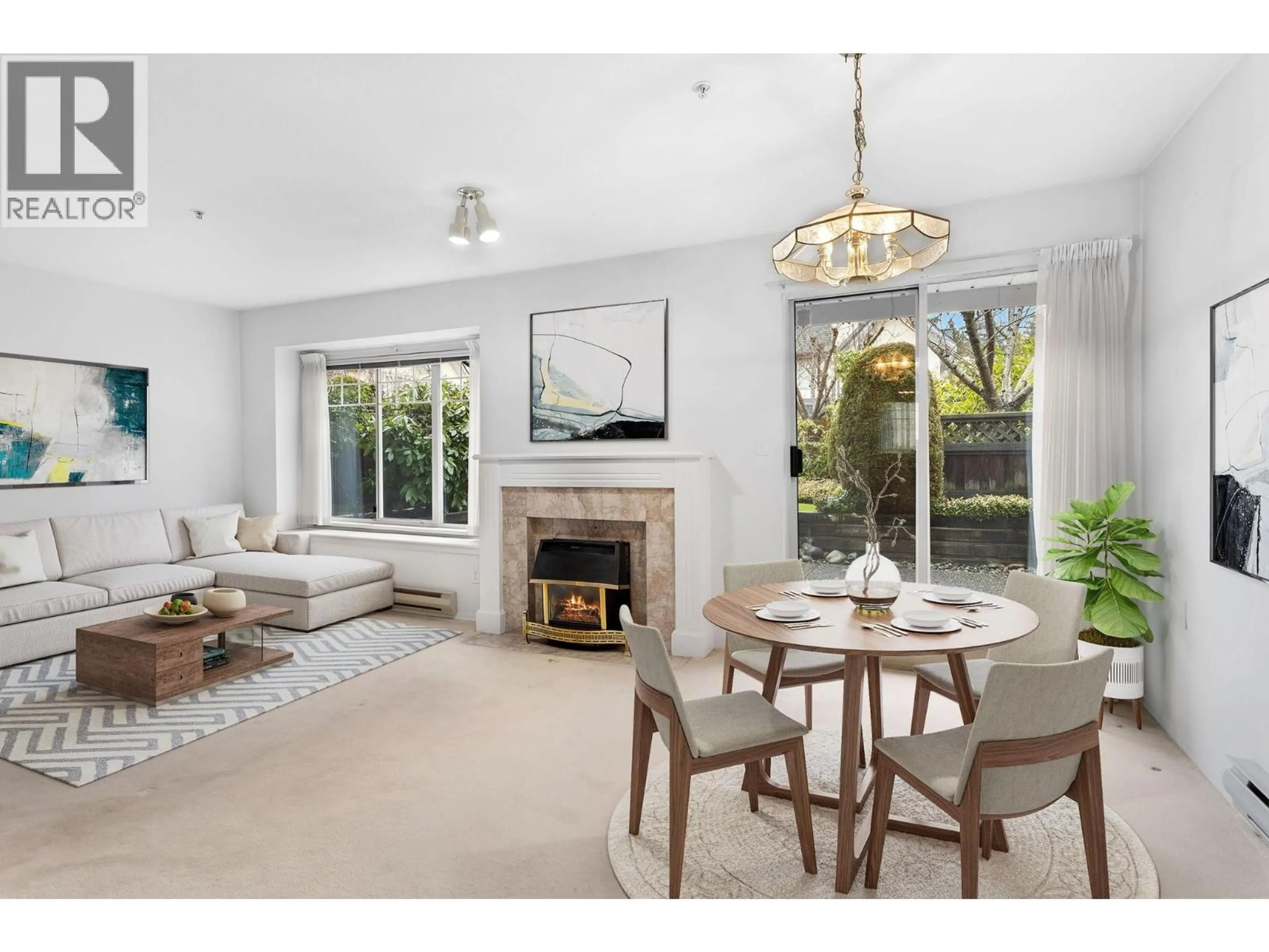 Living room with furniture, unknown for 55 - 6523 CHAMBORD PLACE, Vancouver British Columbia V5S4P2