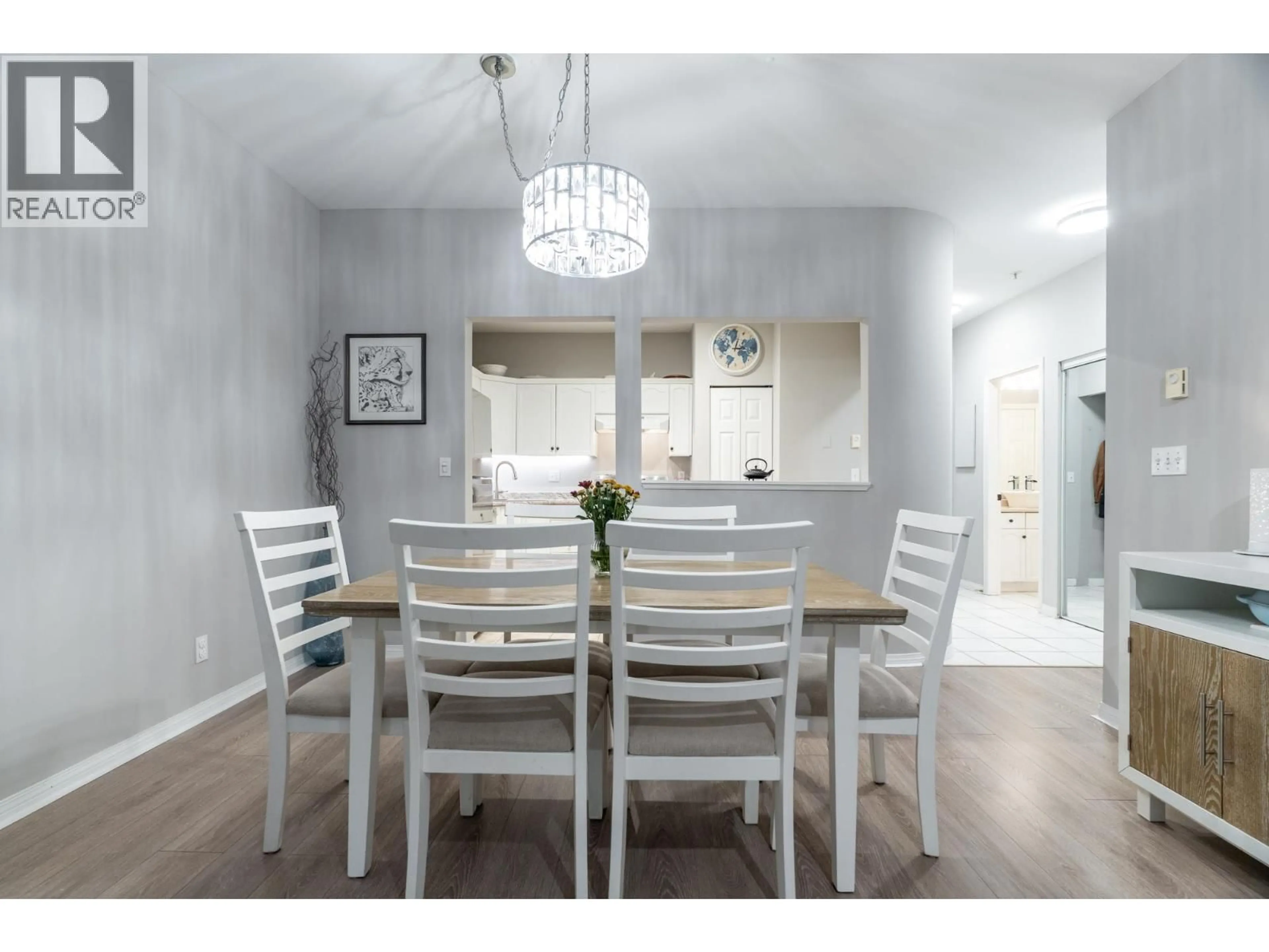 Dining room, wood/laminate floor for 109 - 301 MAUDE ROAD, Port Moody British Columbia V3H5B1