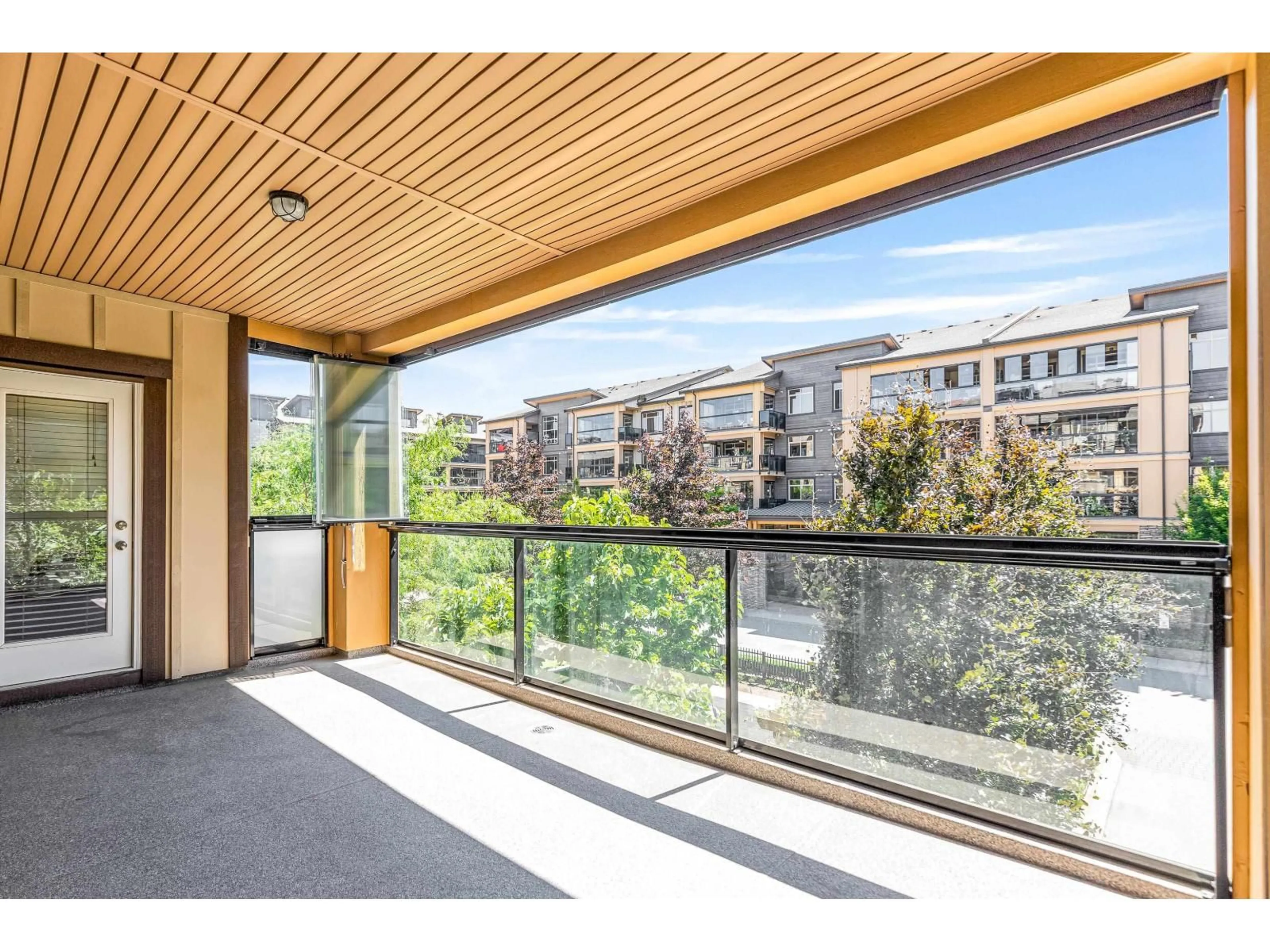 Balcony in the apartment, unknown for 356 - 8258 207A STREET, Langley British Columbia V2Y0N4