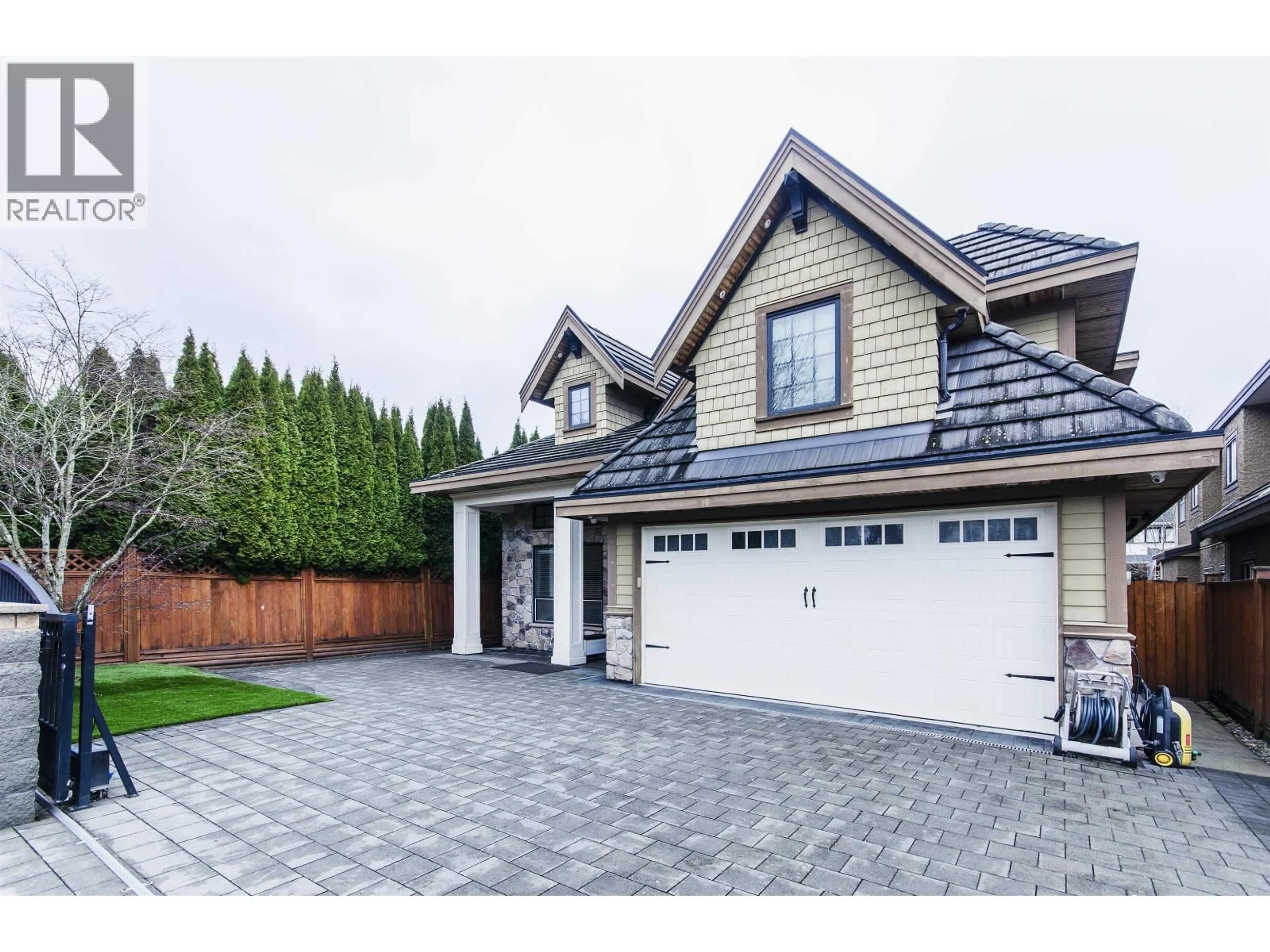 Home with brick exterior material, street for 7682 ARMSTRONG STREET, Richmond British Columbia V6Y0C5