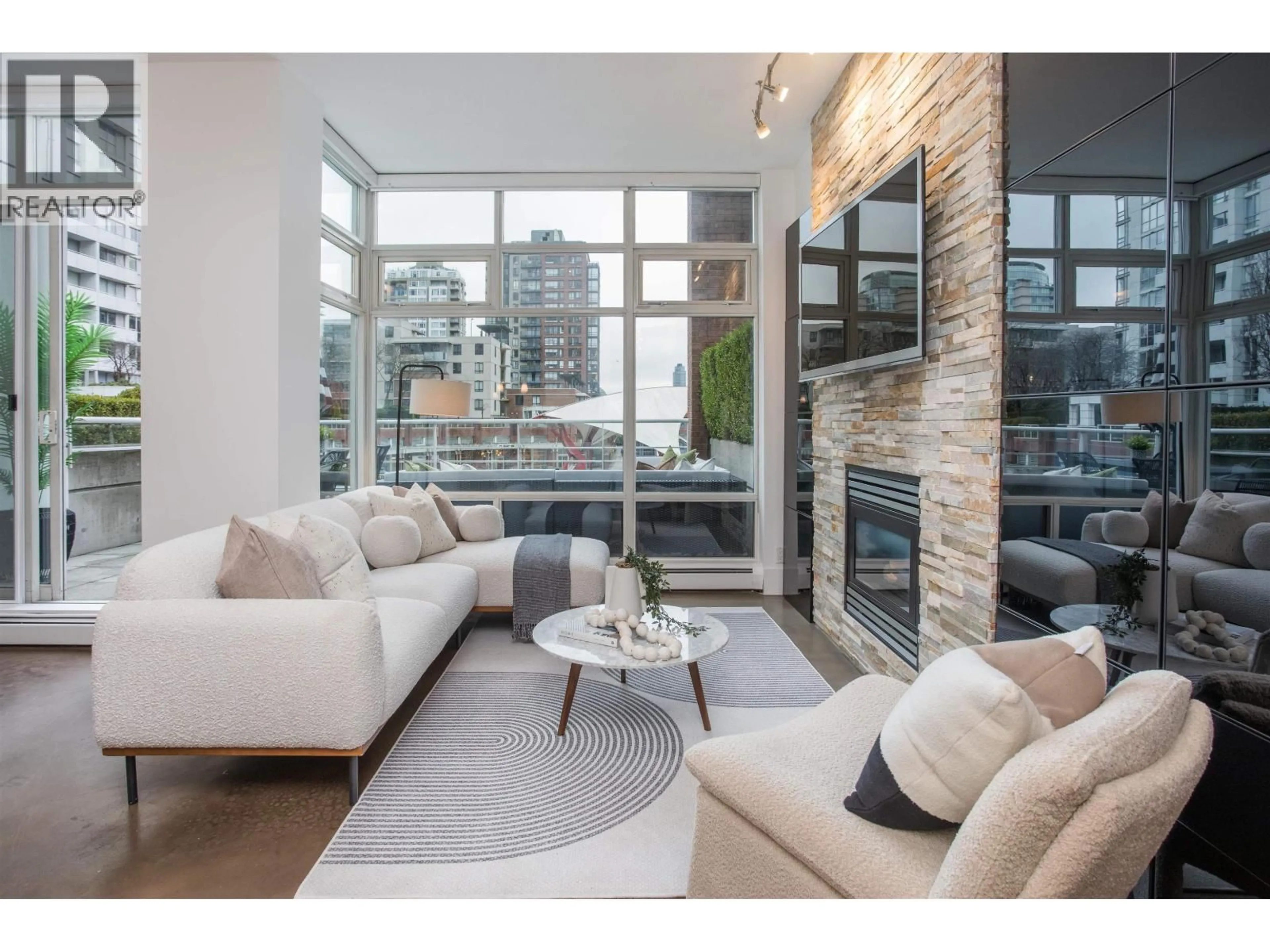 Living room with furniture, unknown for THA - 1199 MARINASIDE CRESCENT, Vancouver British Columbia V6Z2Y2