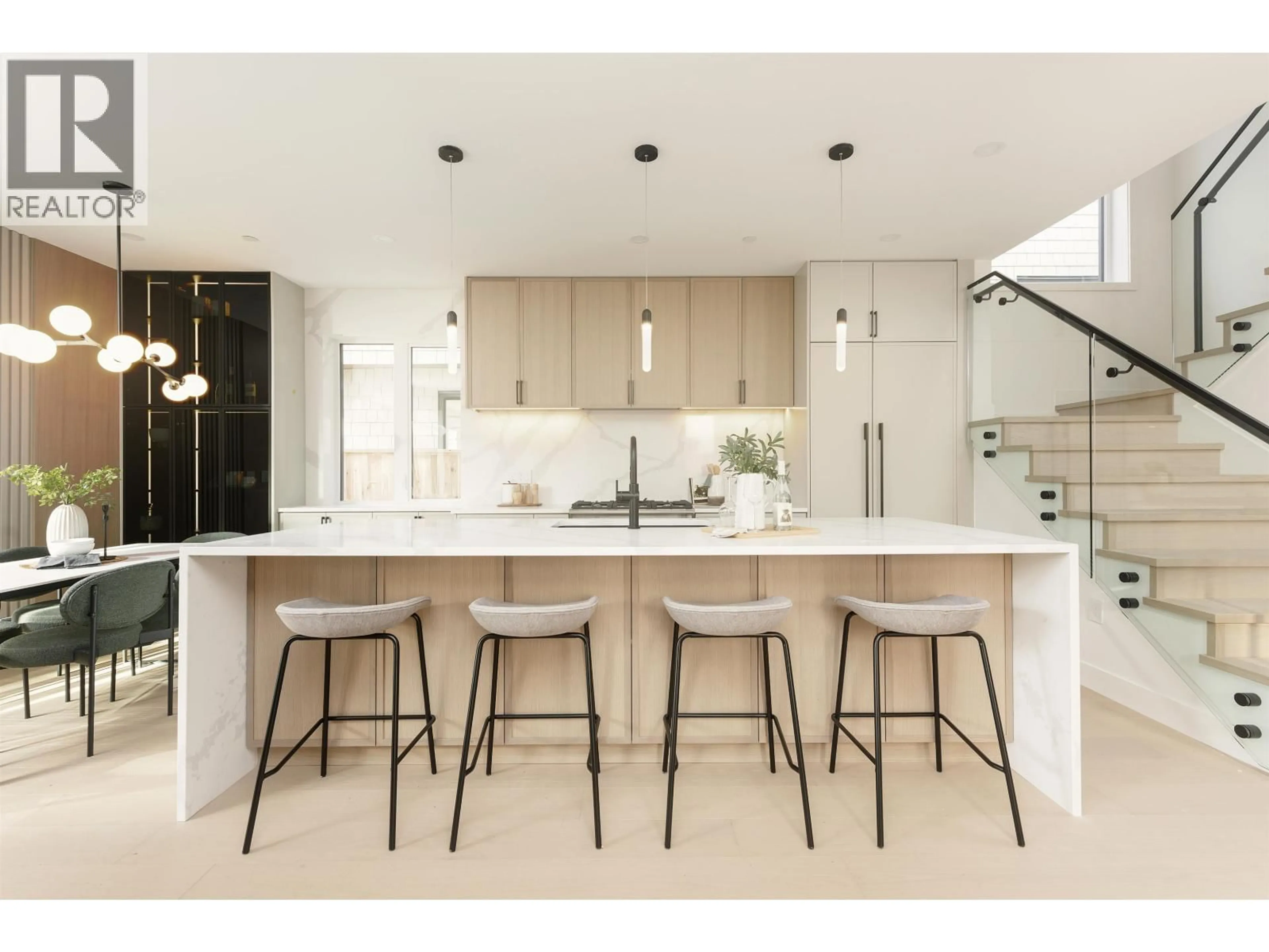 Contemporary kitchen, ceramic/tile floor for 2 - 5969 GRANVILLE STREET, Vancouver British Columbia V6M3C9