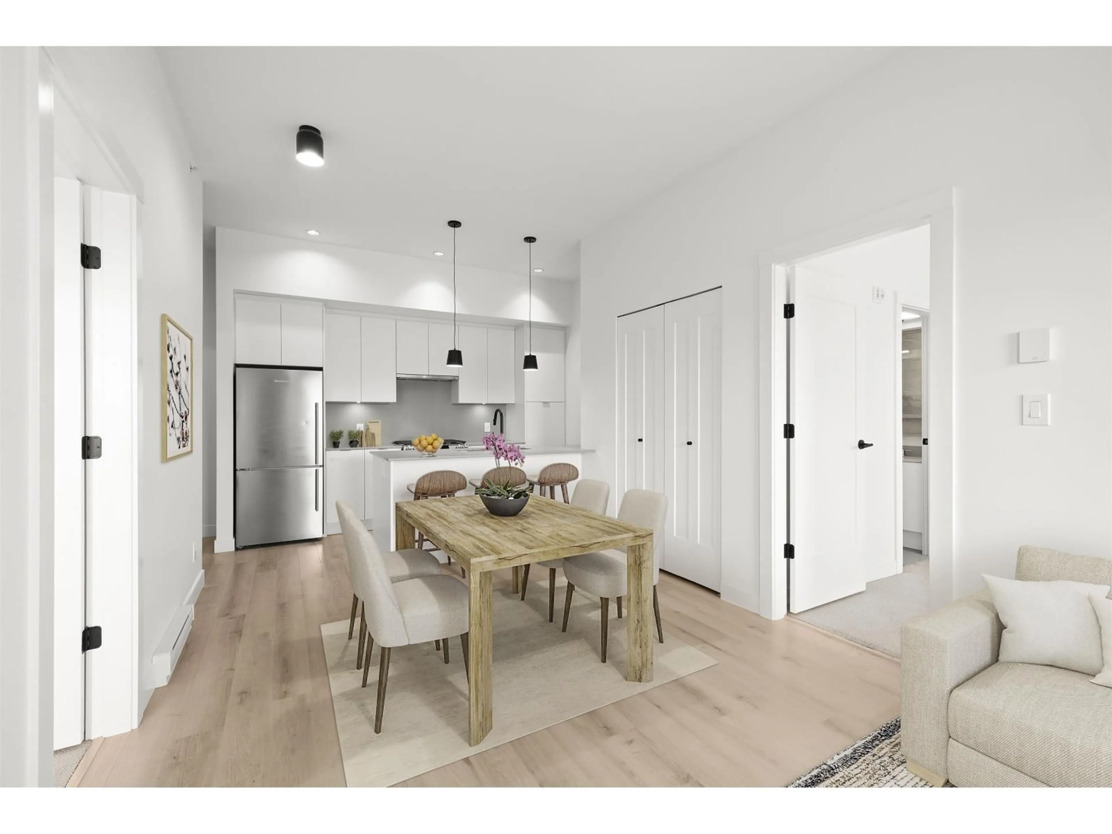 Open concept kitchen, unknown for 503 - 2493 MONTROSE AVENUE, Abbotsford British Columbia V2S0L4