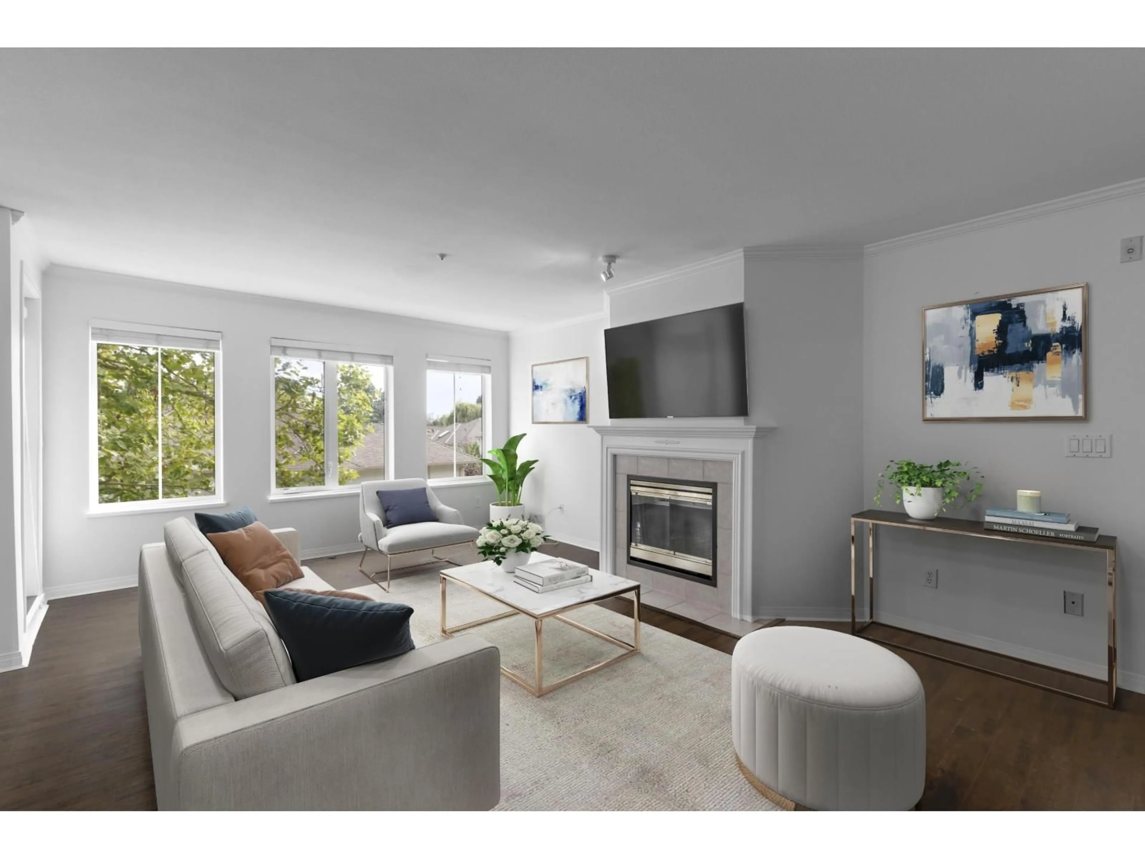 Living room with furniture, unknown for 308 - 12155 75A AVENUE, Surrey British Columbia V3W1B9