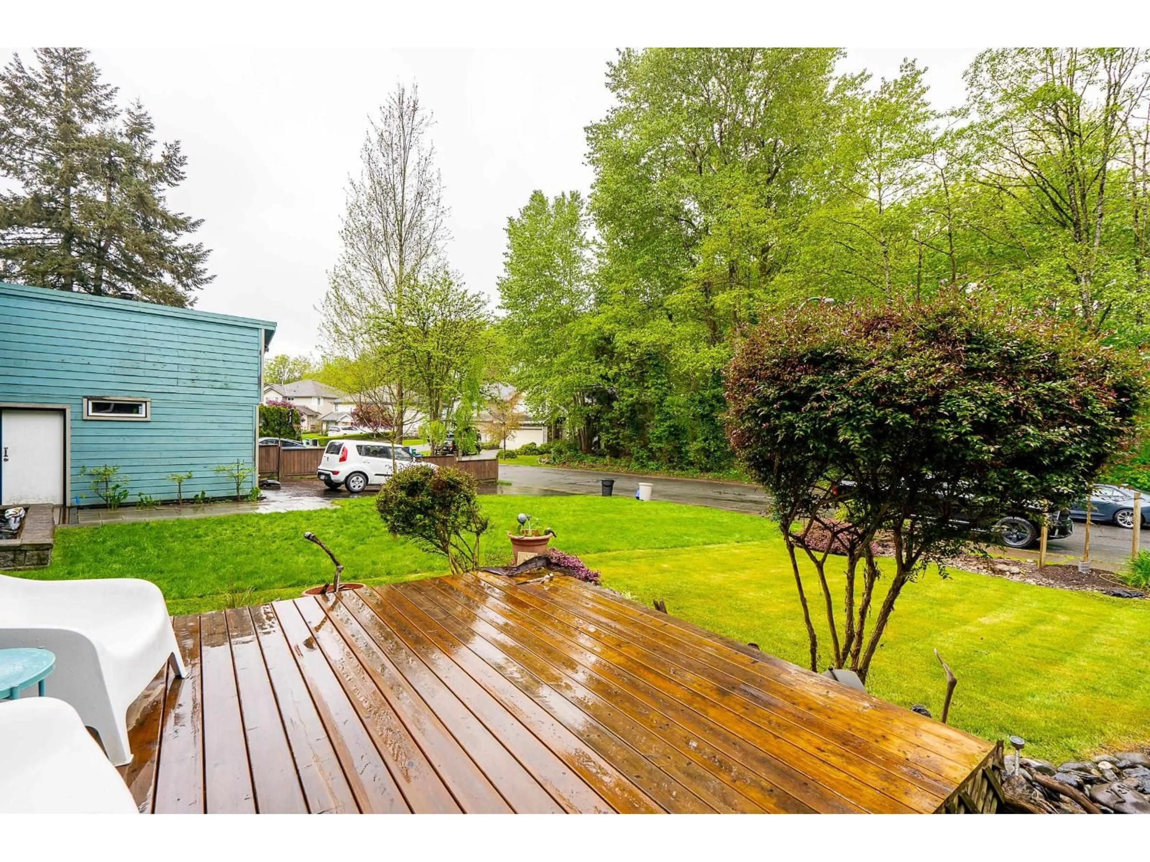 Patio, forest/trees view for 8370 SHEAVES ROAD, Delta British Columbia V4C3X1