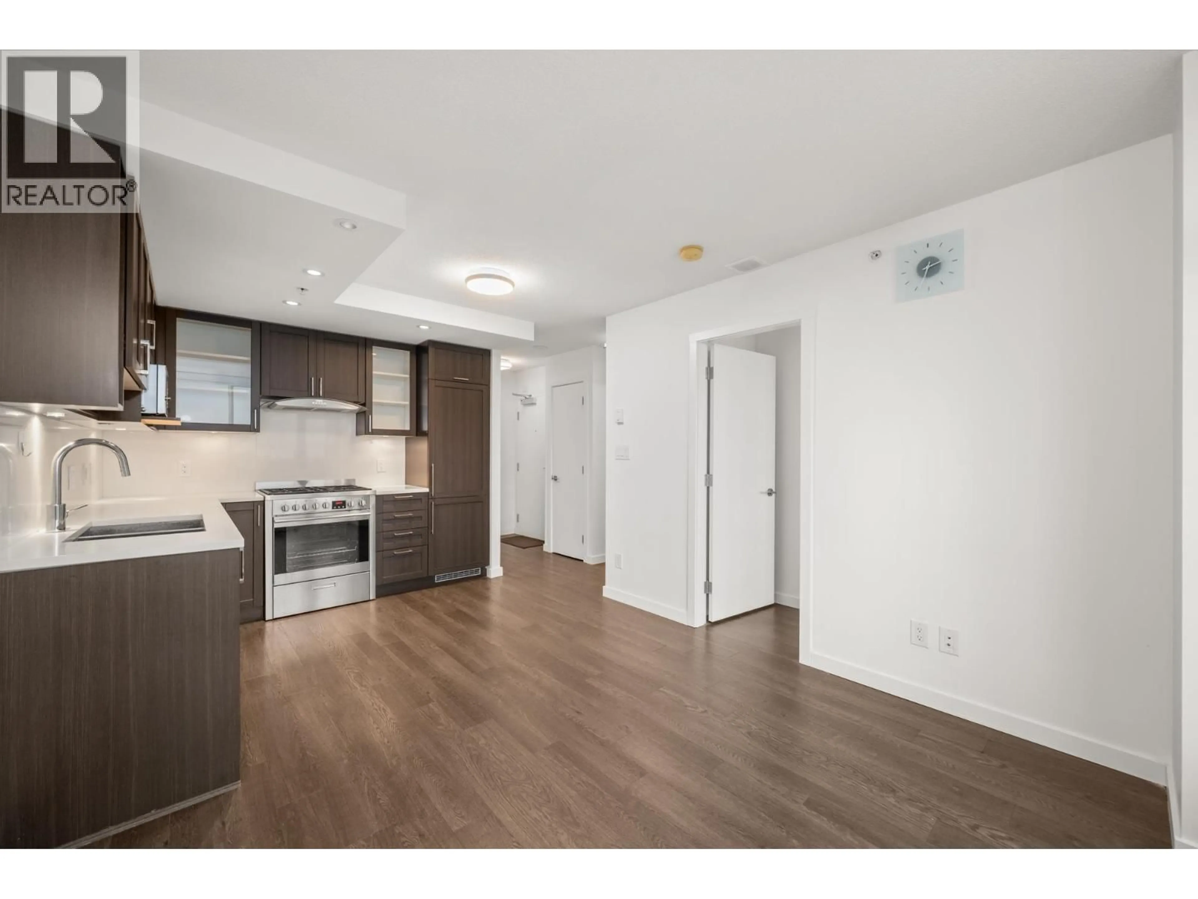 Standard kitchen, wood/laminate floor for 2810 - 5665 BOUNDARY ROAD, Vancouver British Columbia V5R0E4