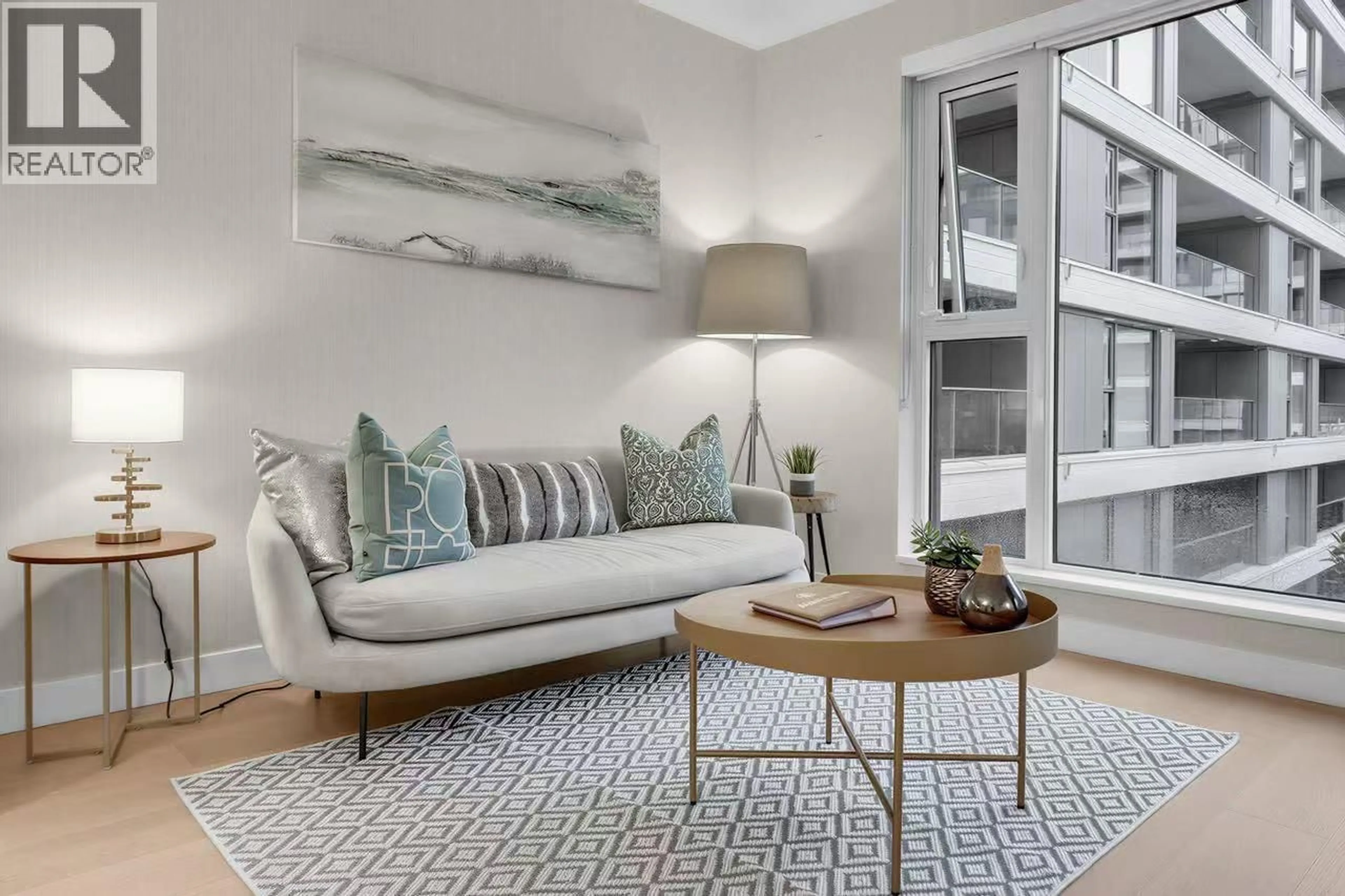 Living room with furniture, unknown for 502 - 7228 ADERA STREET, Vancouver British Columbia V6P0H8