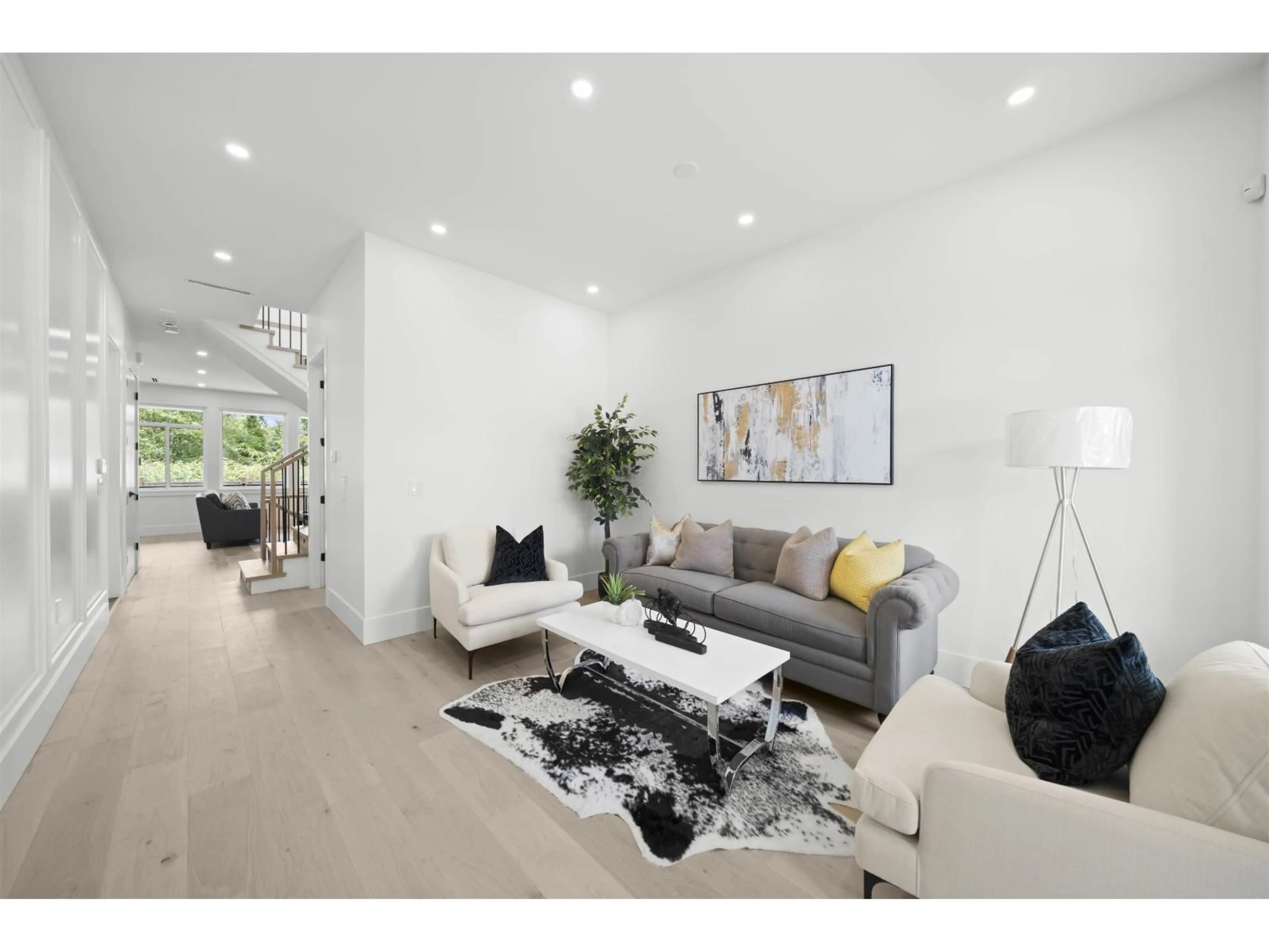 Living room with furniture, unknown for 7527 205 STREET, Langley British Columbia V2Y1V5