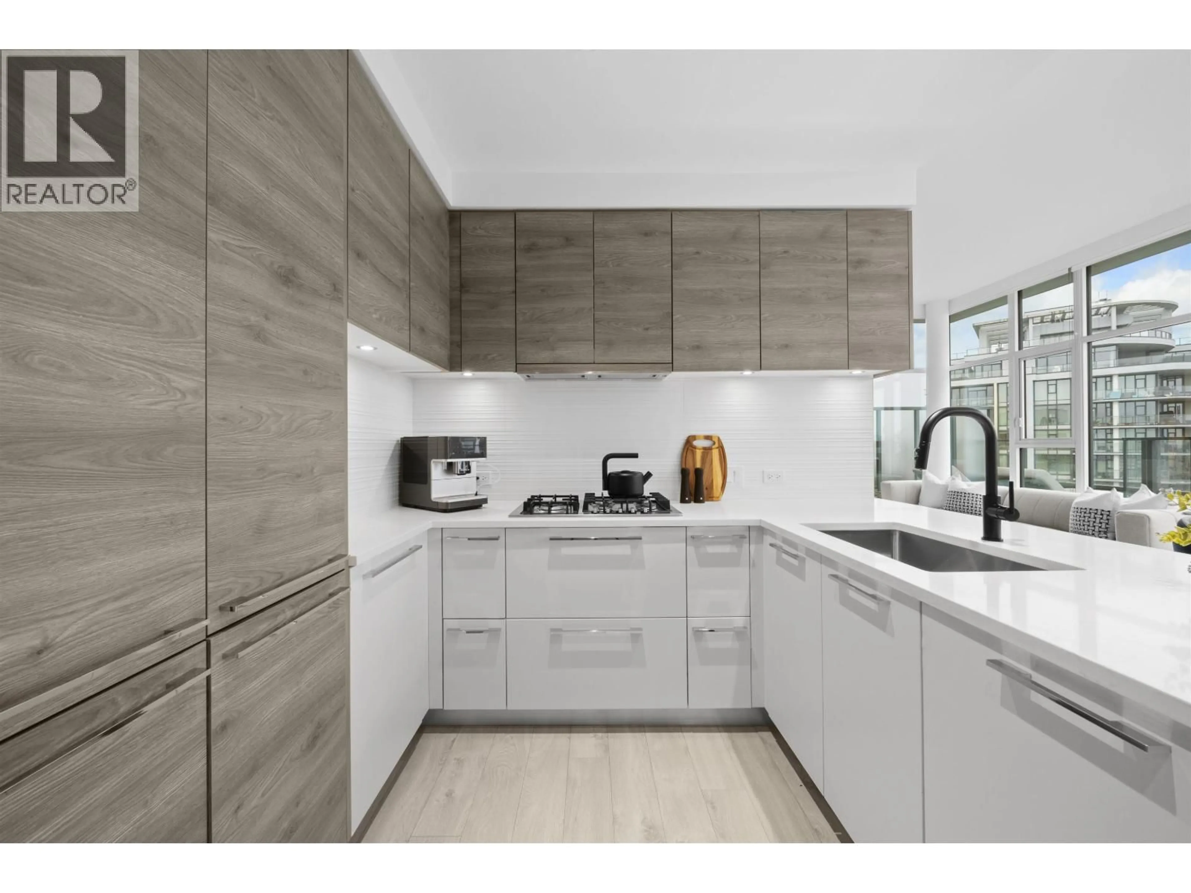Contemporary kitchen, ceramic/tile floor for PH 2901 - 7303 NOBLE LANE, Burnaby British Columbia V3N0H2