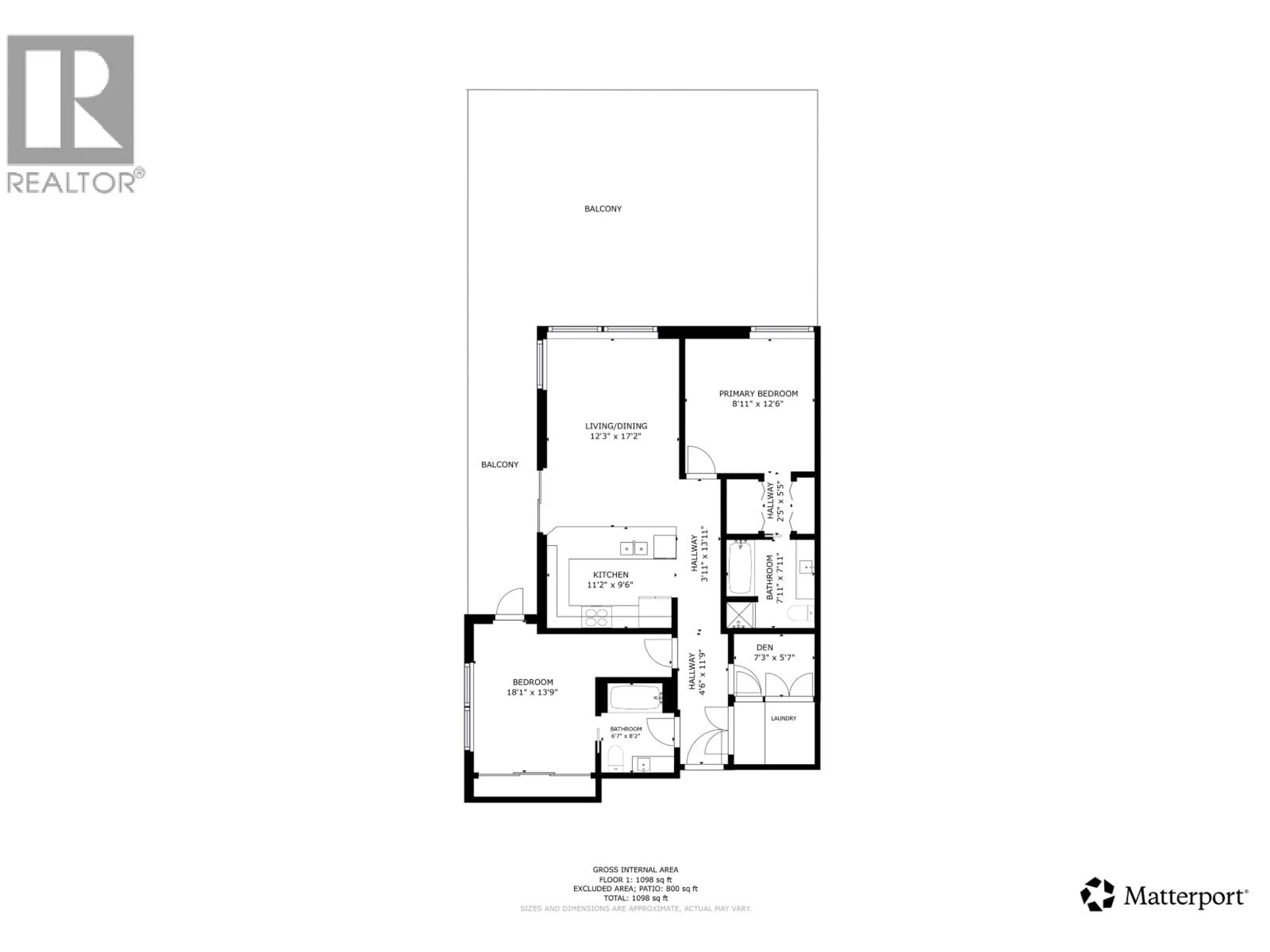 Floor plan for 318 - 10020 DUNOON DRIVE, Richmond British Columbia V7A0A7