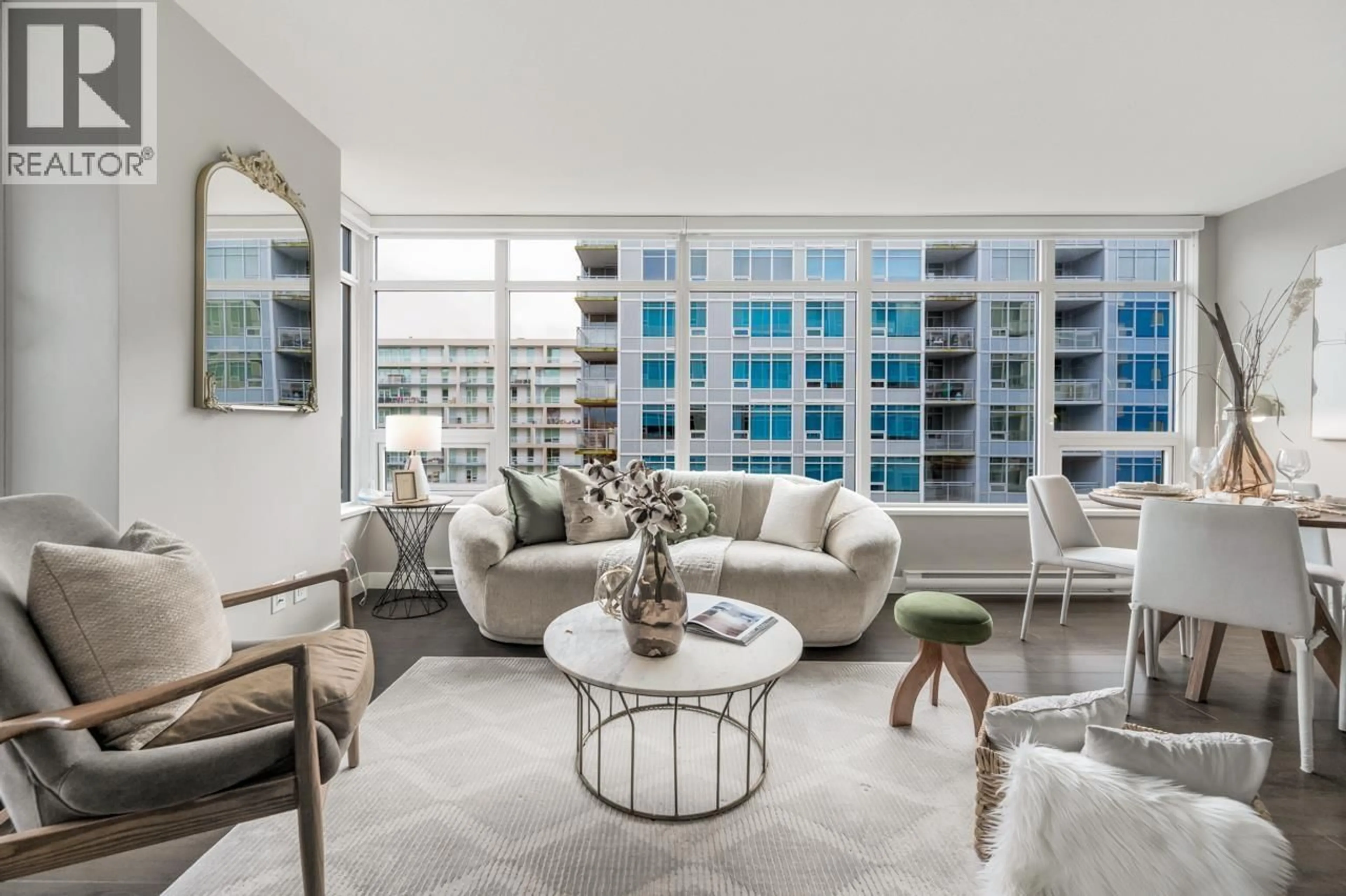 Living room with furniture, unknown for 1210 - 6188 NO. 3 ROAD, Richmond British Columbia V6Y0J3