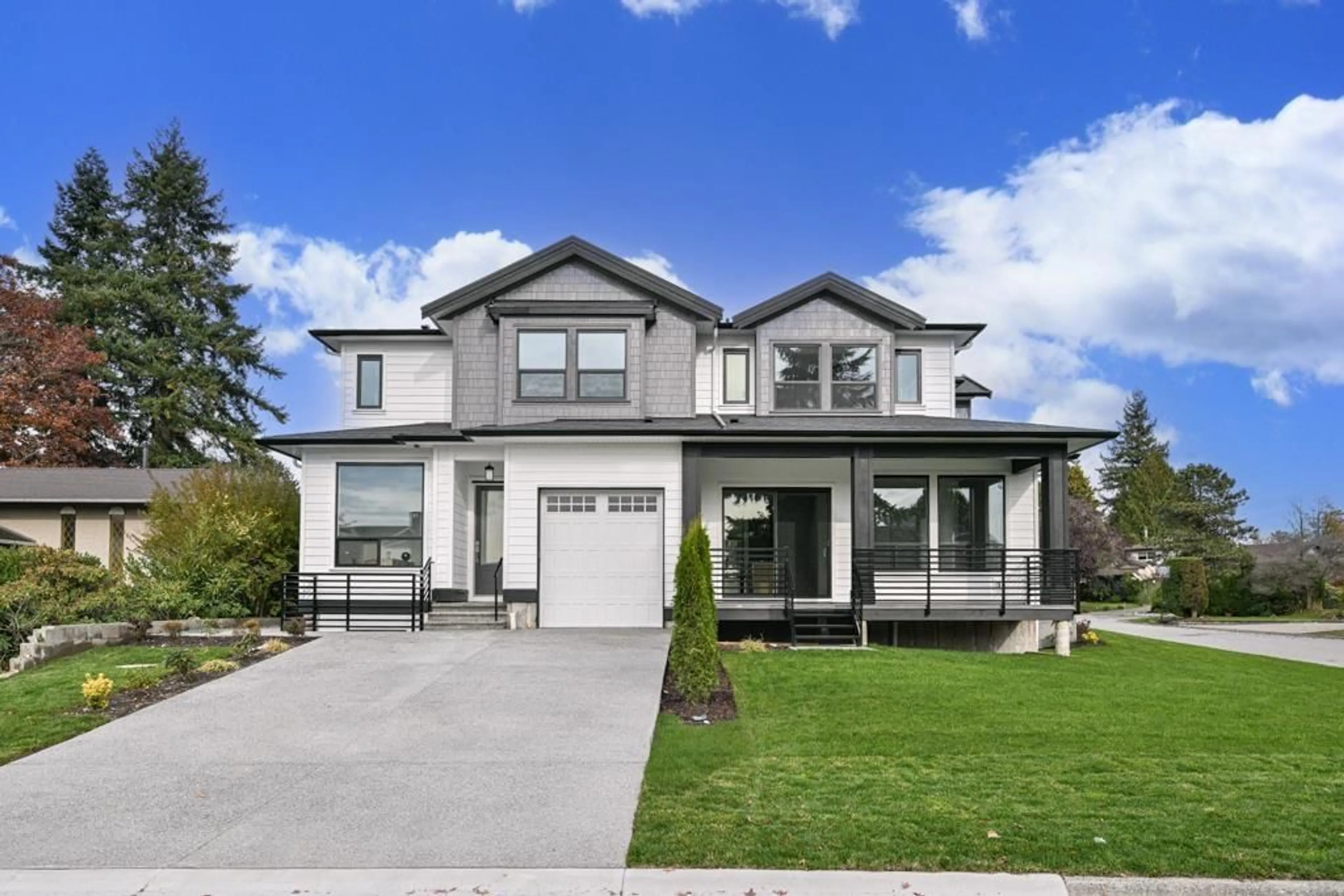 Home with vinyl exterior material, street for 8050 WILTSHIRE BOULEVARD, Delta British Columbia V4C6Y8