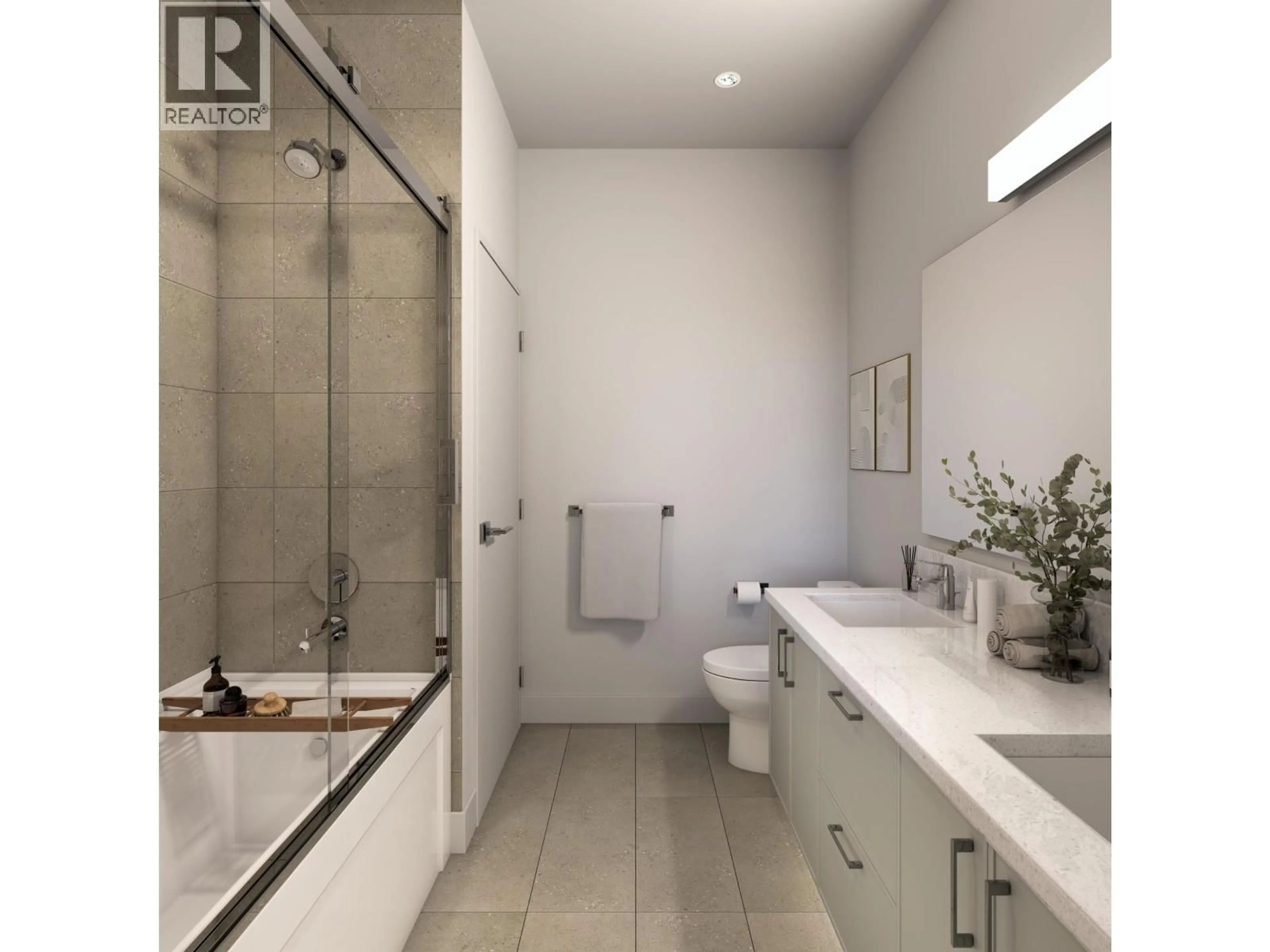Contemporary bathroom, ceramic/tile floor for 104 - 6150 ELIZABETH LANE, Delta British Columbia V4K5B8