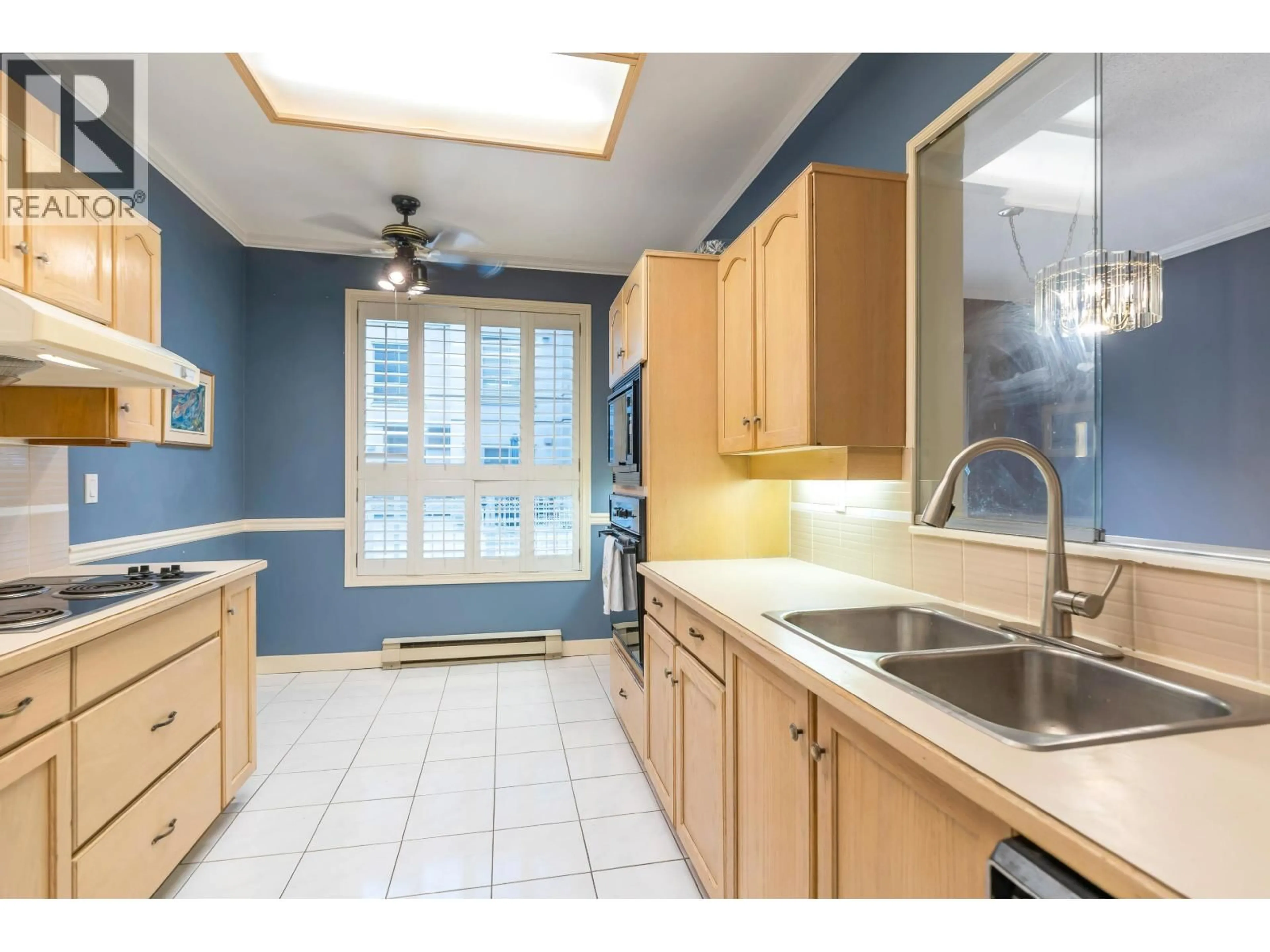 Standard kitchen, ceramic/tile floor for 101 - 8560 GENERAL CURRIE ROAD, Richmond British Columbia V6Y1M2