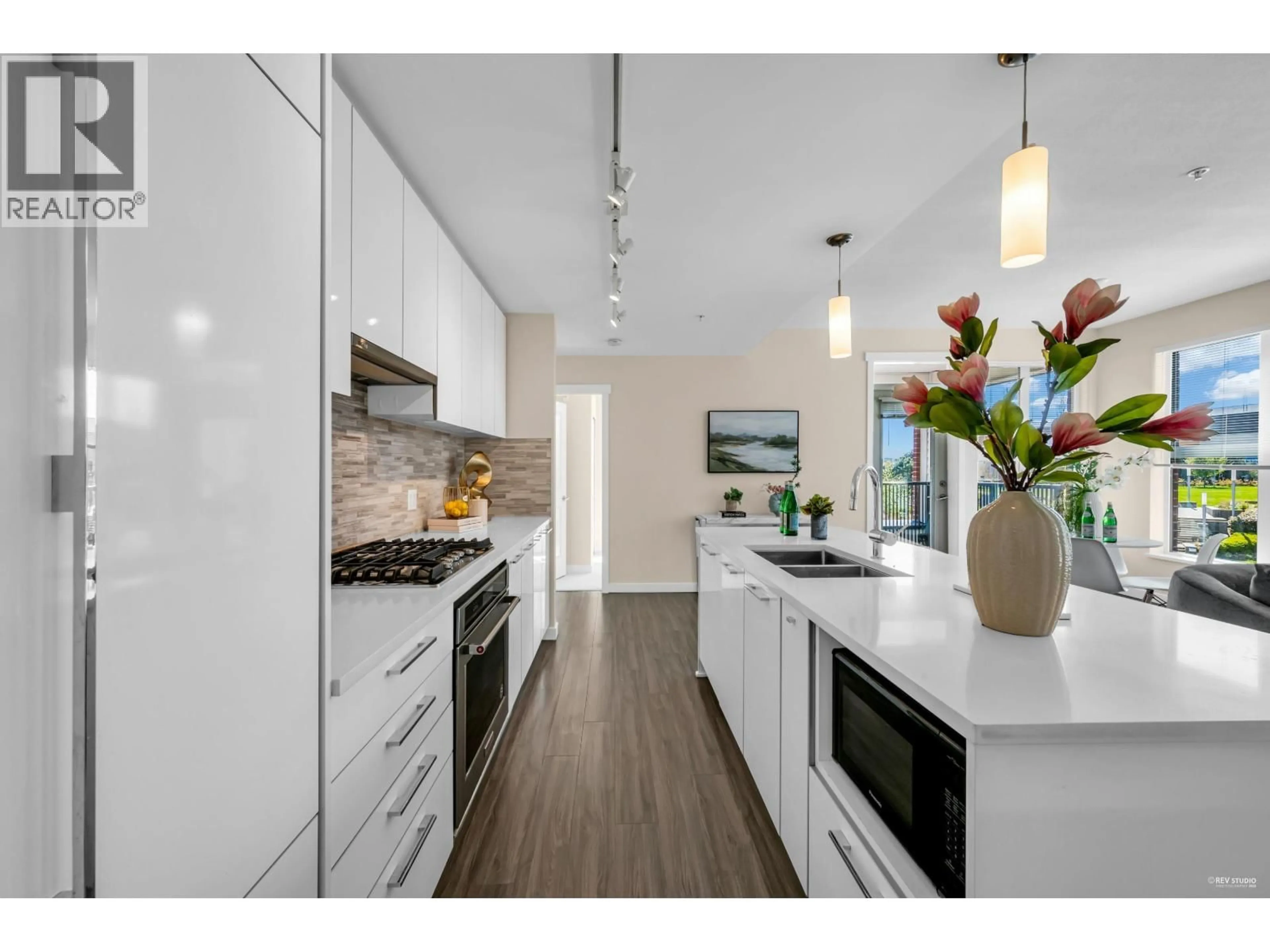 Open concept kitchen, unknown for 205 - 9551 ALEXANDRA ROAD, Richmond British Columbia V6X0S6