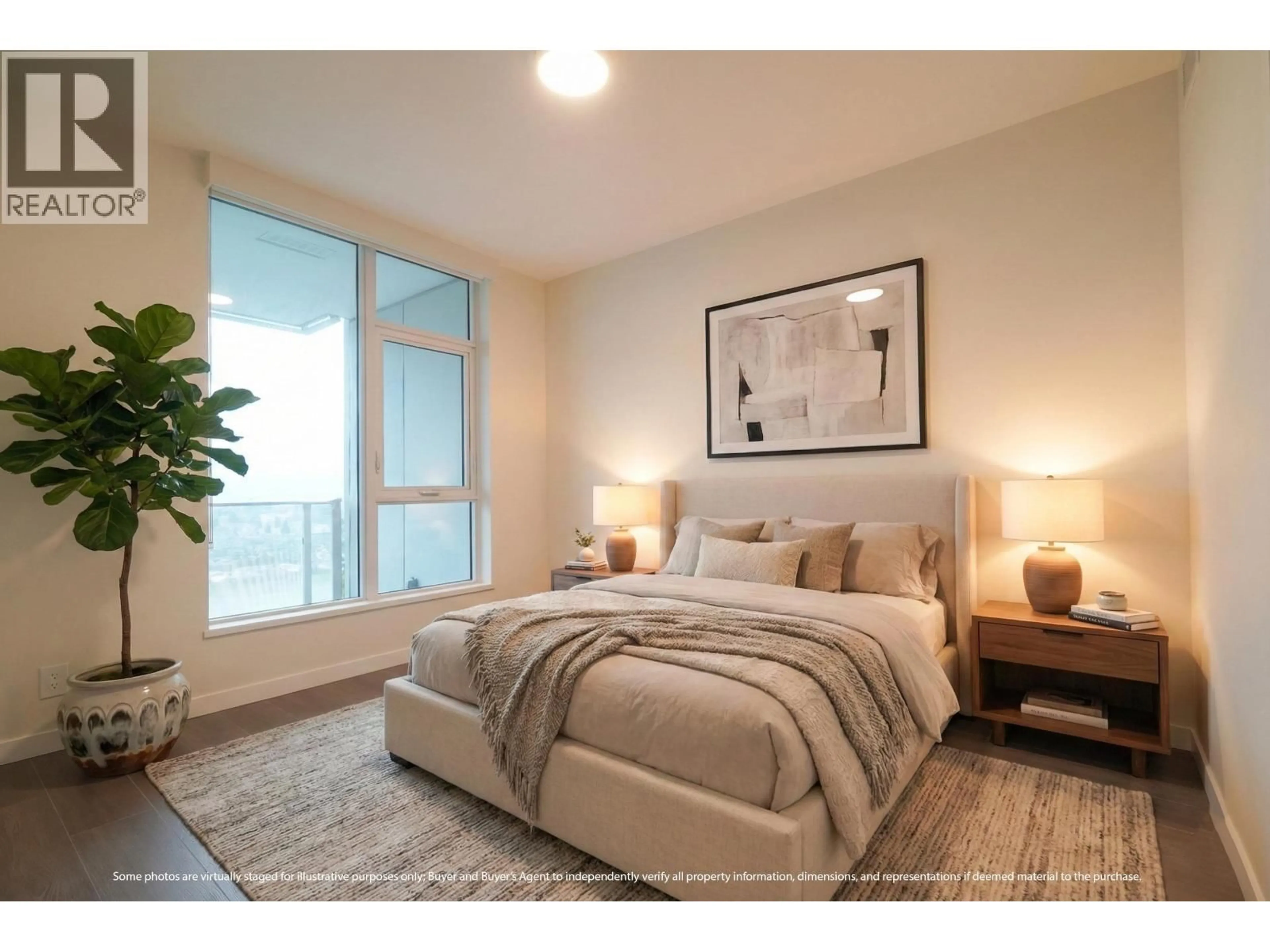 Bedroom with bed, unknown for 3106 - 4168 LOUGHEED HIGHWAY, Burnaby British Columbia V5C0N9