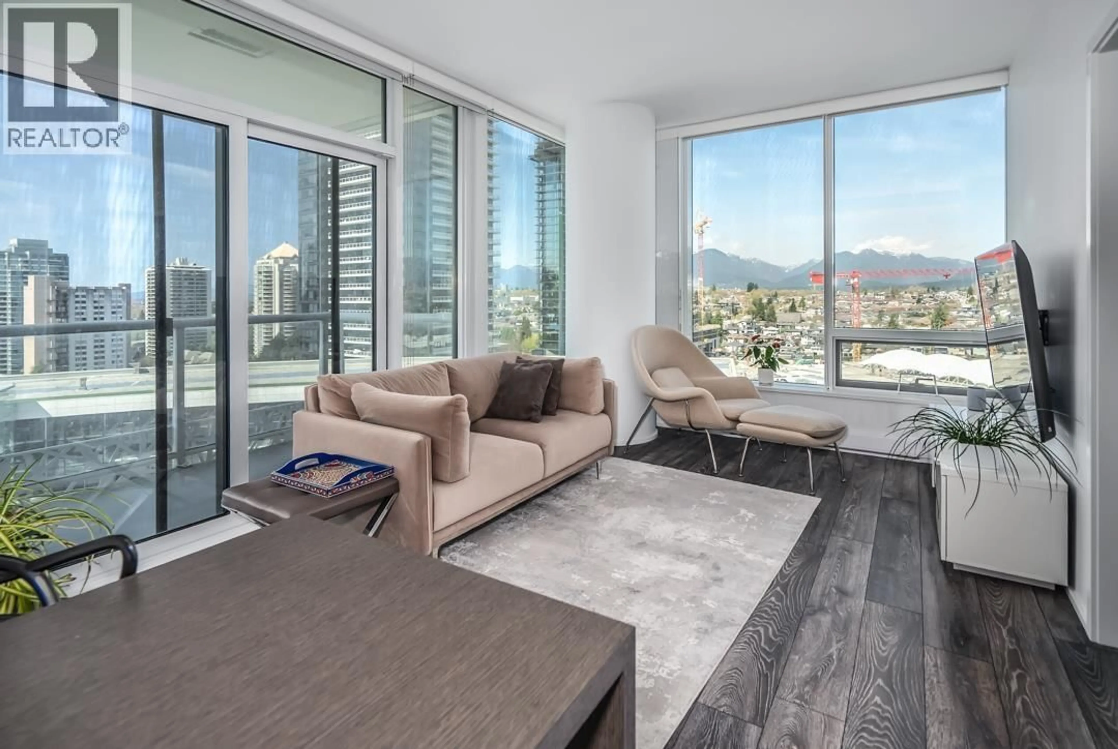 Living room with furniture, unknown for 1109 - 1955 ALPHA WAY, Burnaby British Columbia V5C0K6