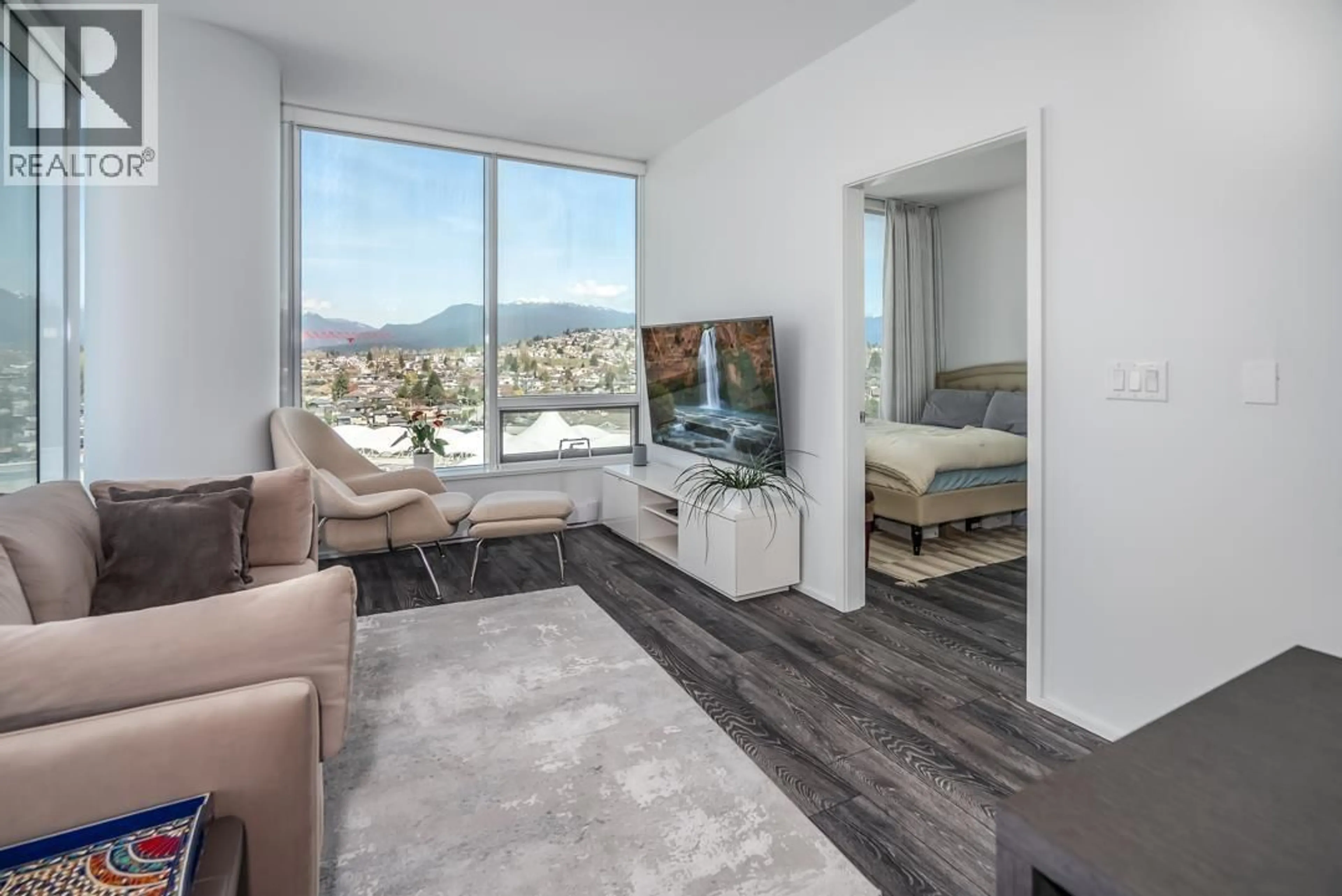 Living room with furniture, unknown for 1109 - 1955 ALPHA WAY, Burnaby British Columbia V5C0K6