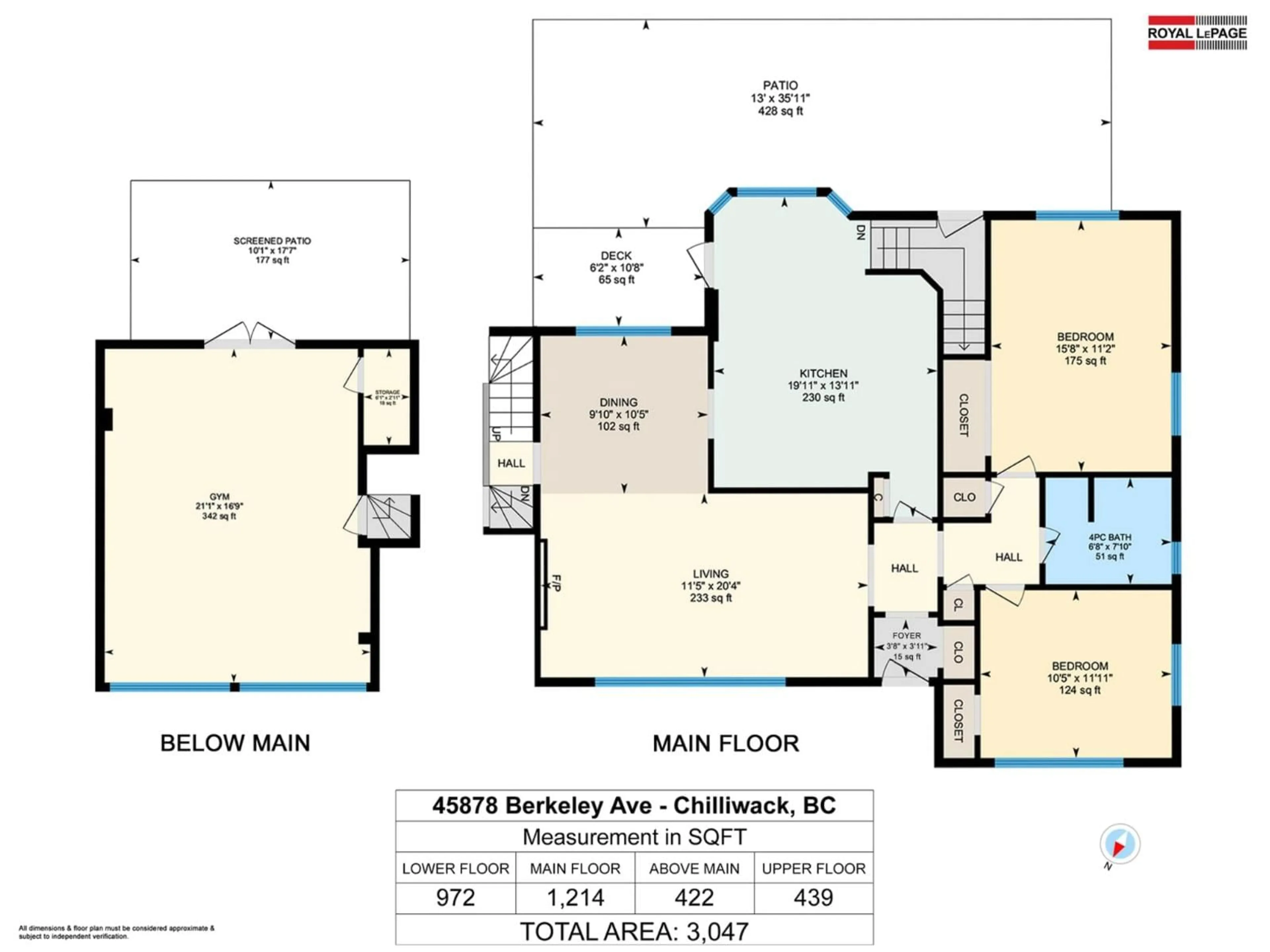 Floor plan for 45878 BERKELEY AVENUE, Chilliwack British Columbia V2P3N2