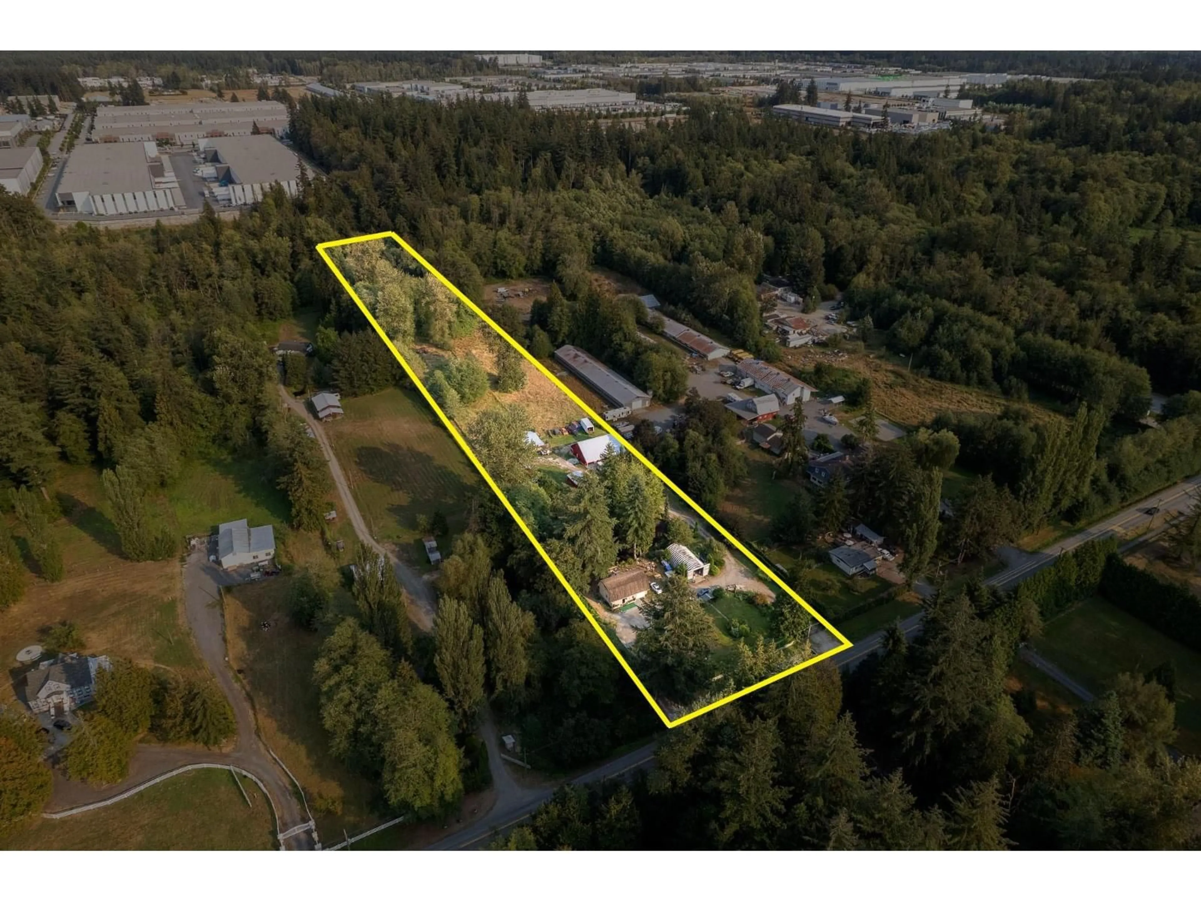 A pic from outside/outdoor area/front of a property/back of a property/a pic from drone, building for 2916 184 STREET, Surrey British Columbia V2Z9V2