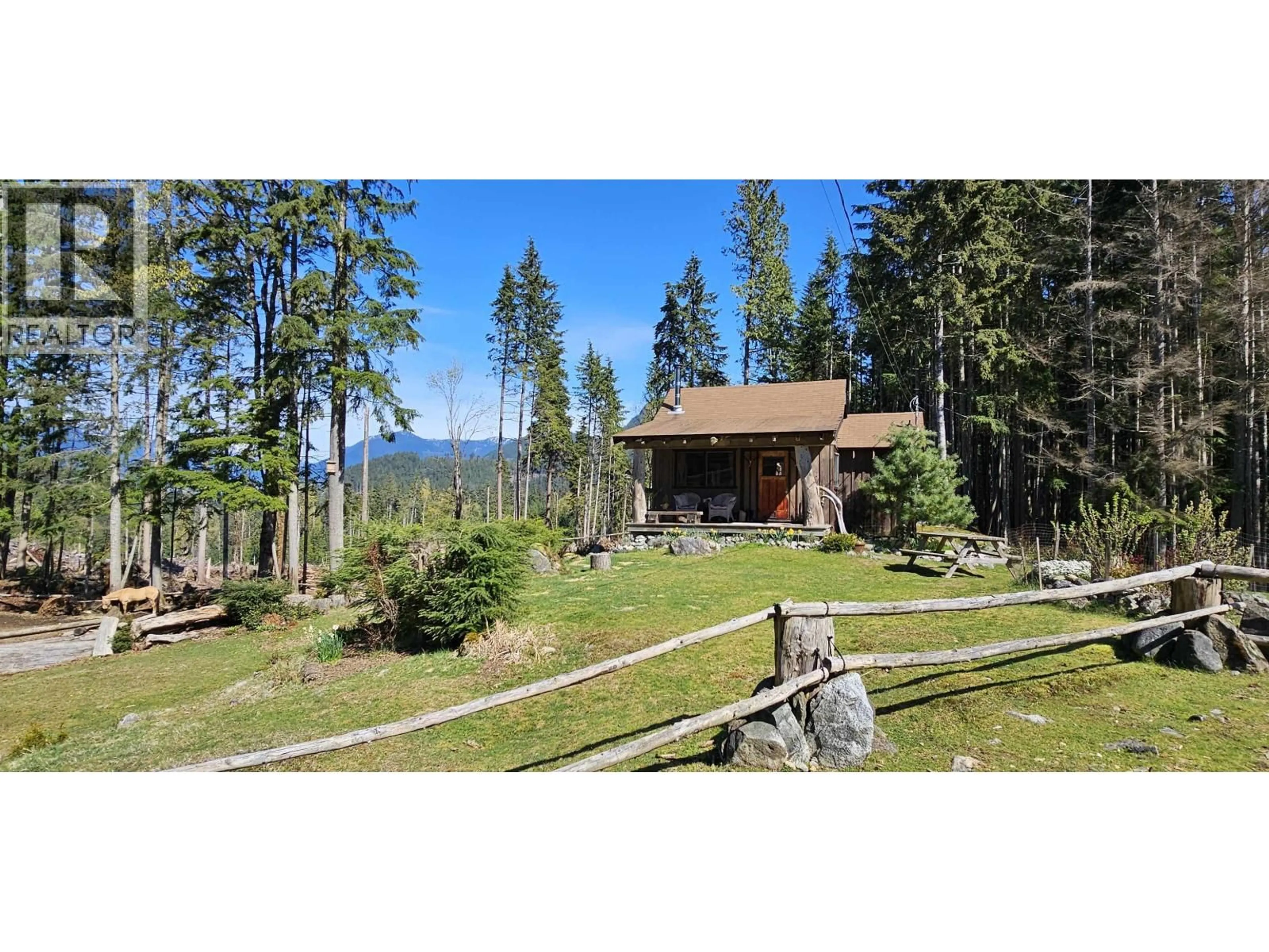 A pic from outside/outdoor area/front of a property/back of a property/a pic from drone, forest/trees view for 2236 MOUNTAIN ROAD, Gambier Island British Columbia V0N1V0