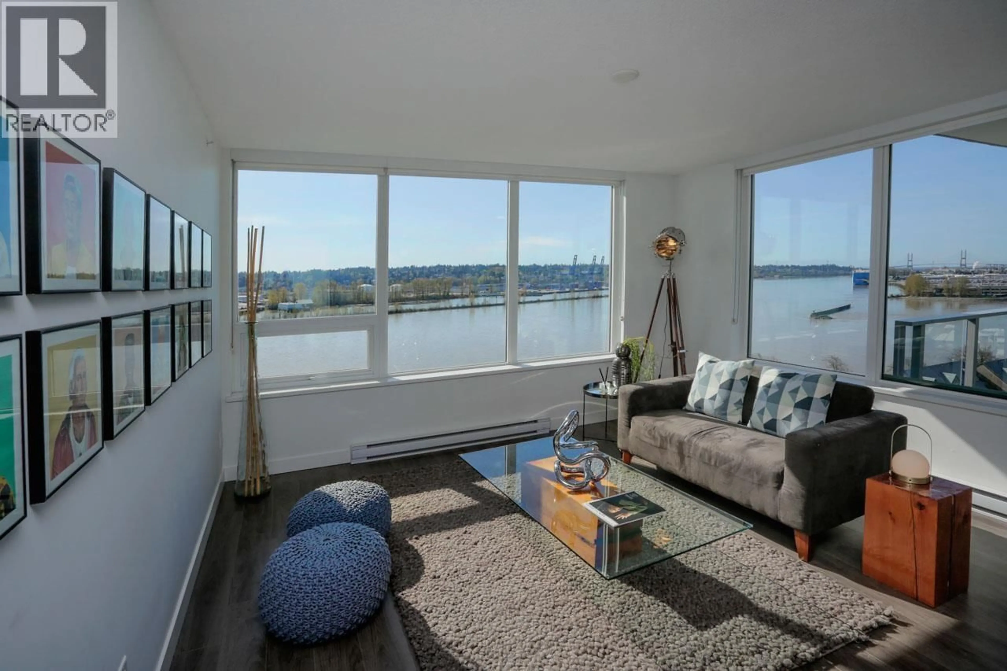 Living room with furniture, unknown for 1211 - 988 QUAYSIDE DRIVE, New Westminster British Columbia V3M0L5