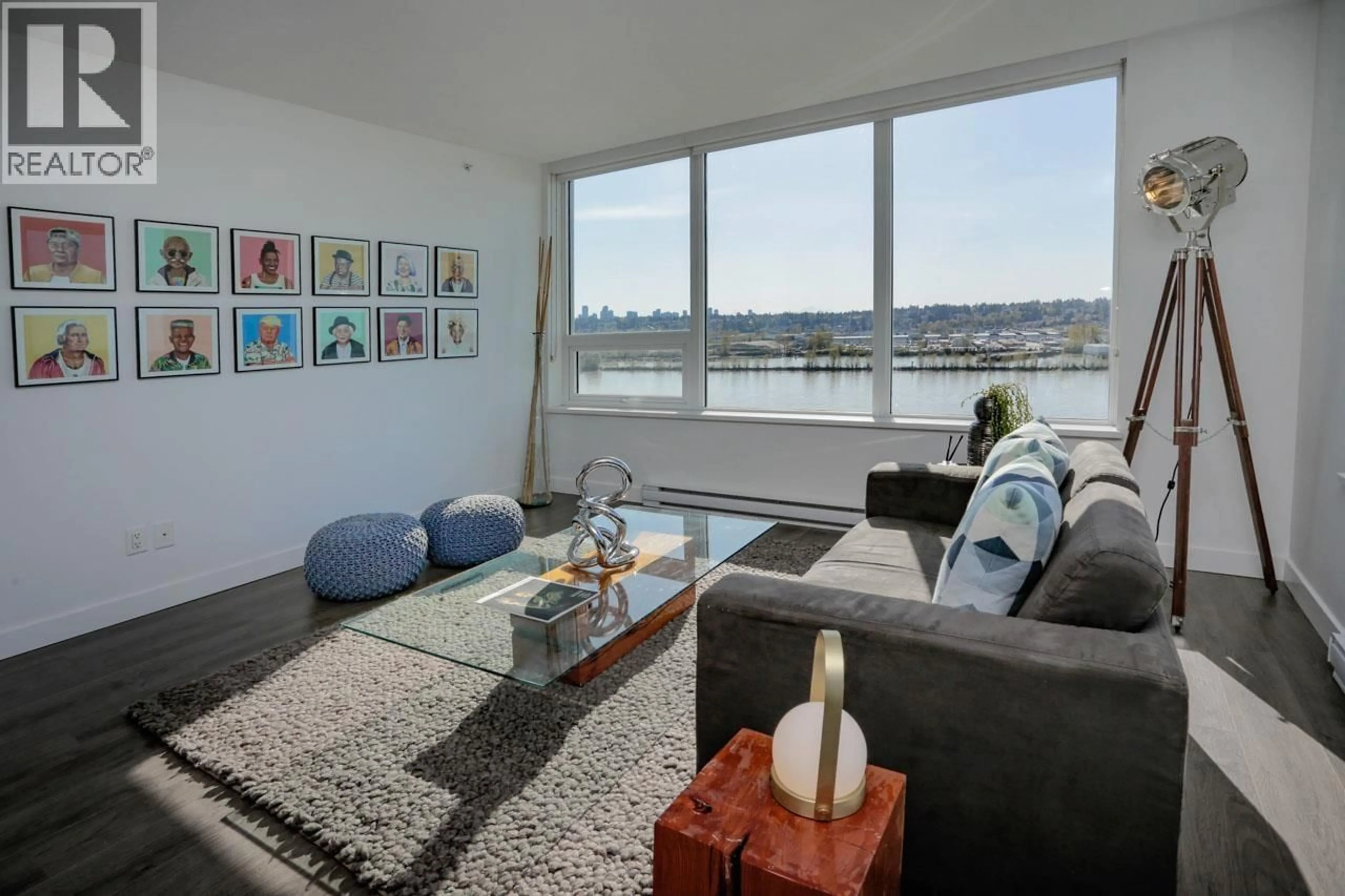 Living room with furniture, unknown for 1211 - 988 QUAYSIDE DRIVE, New Westminster British Columbia V3M0L5