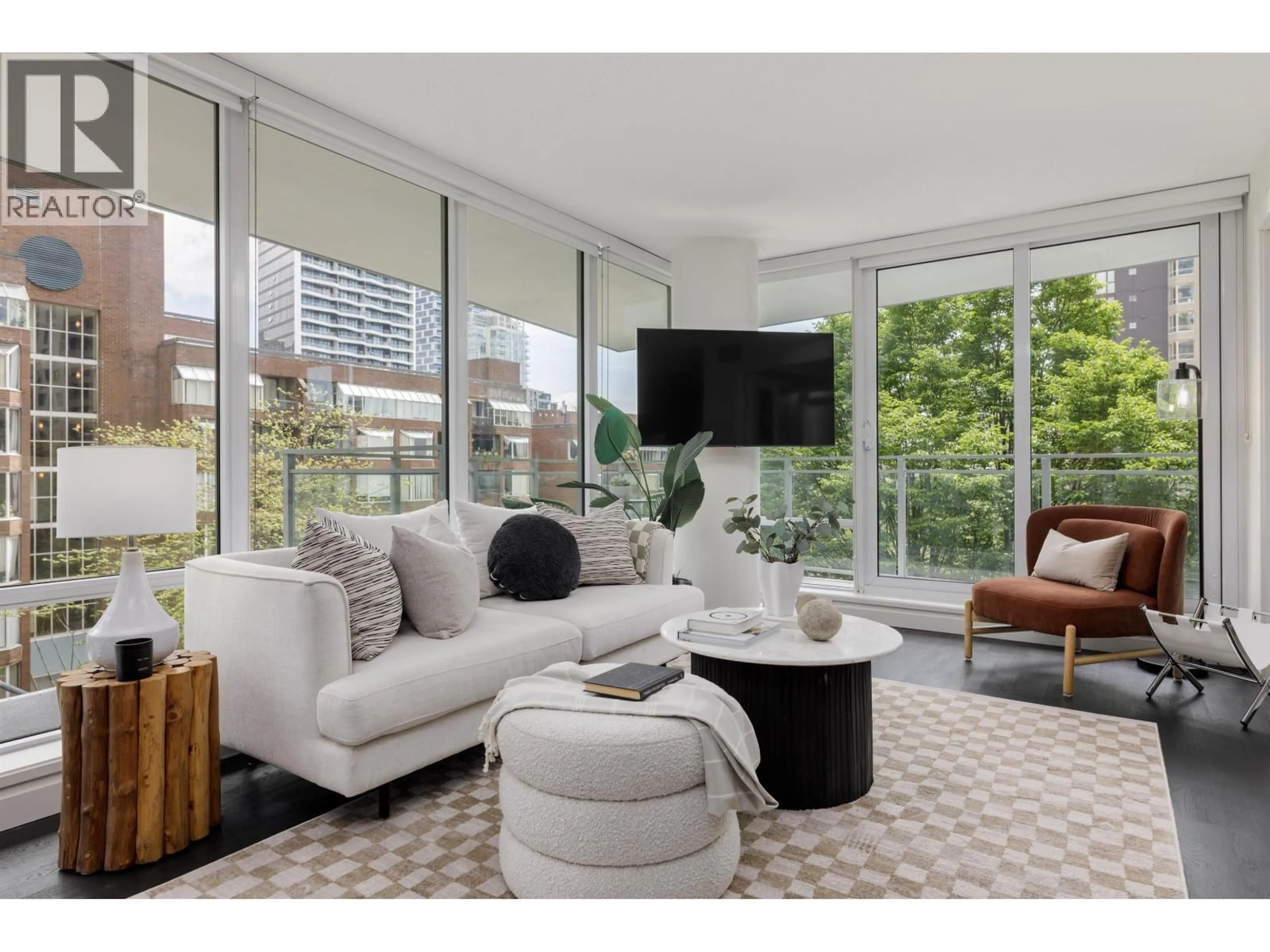 Living room with furniture, unknown for 608 - 1009 HARWOOD STREET, Vancouver British Columbia V6E0C2