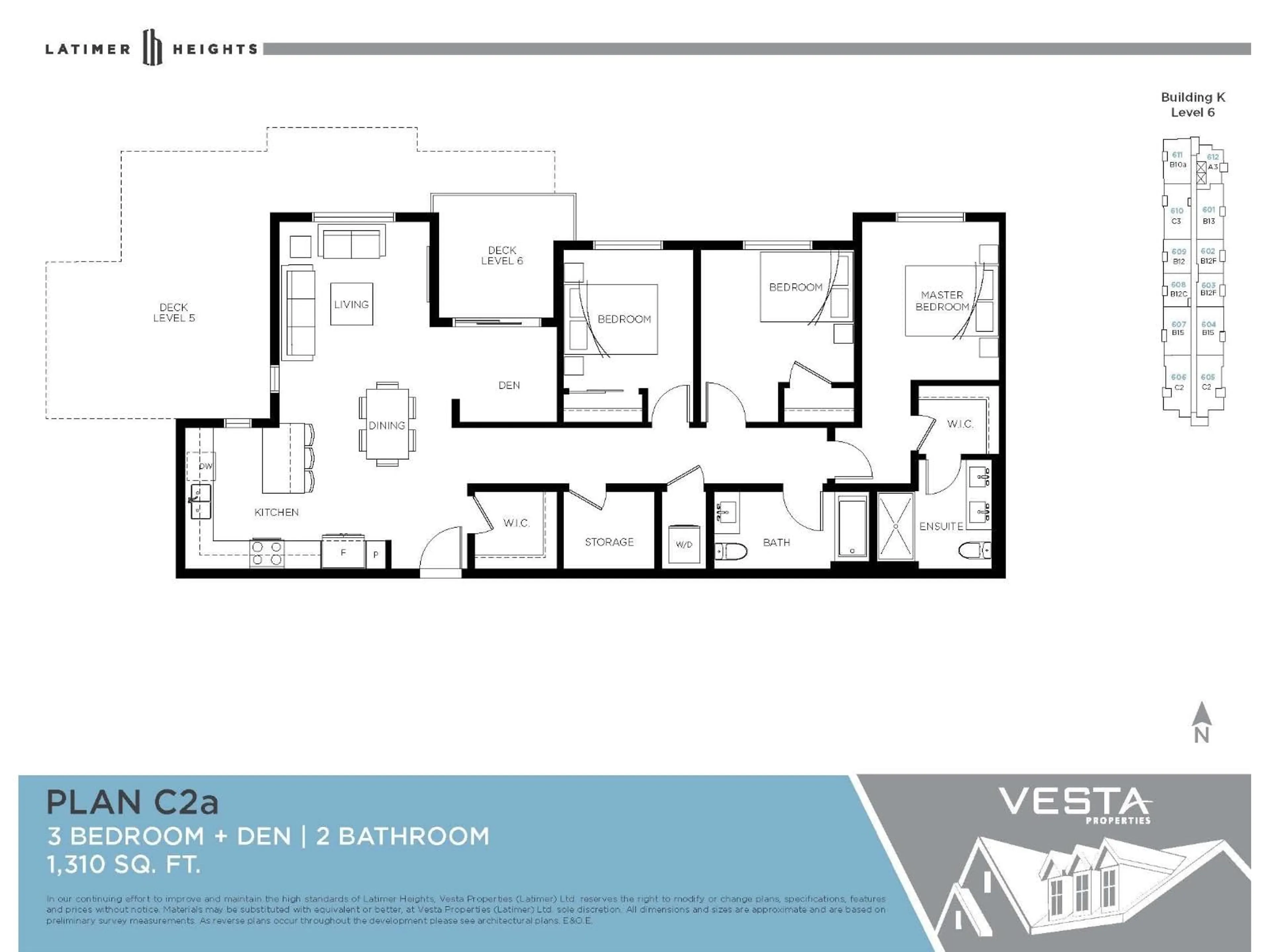 Floor plan for B605 - 20078 85 AVENUE, Langley British Columbia V2Y3Z3