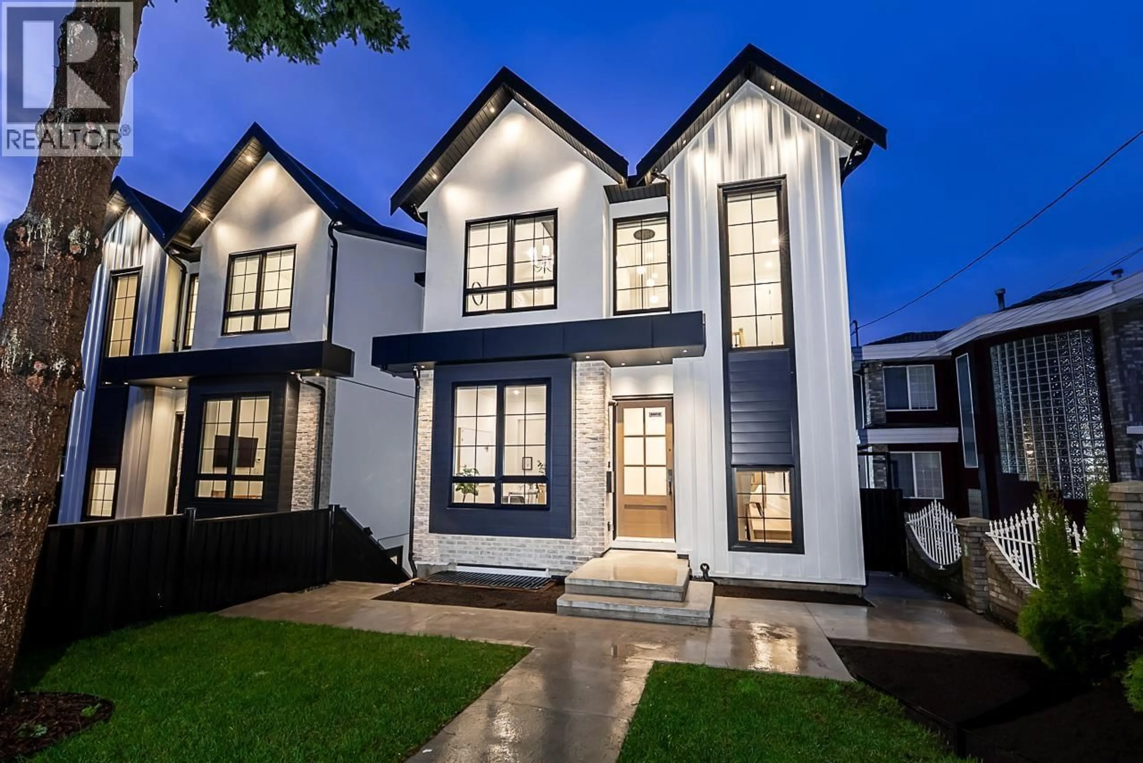 Home with brick exterior material, street for 2 - 8667 ARMSTRONG AVENUE, Burnaby British Columbia V3N2H4