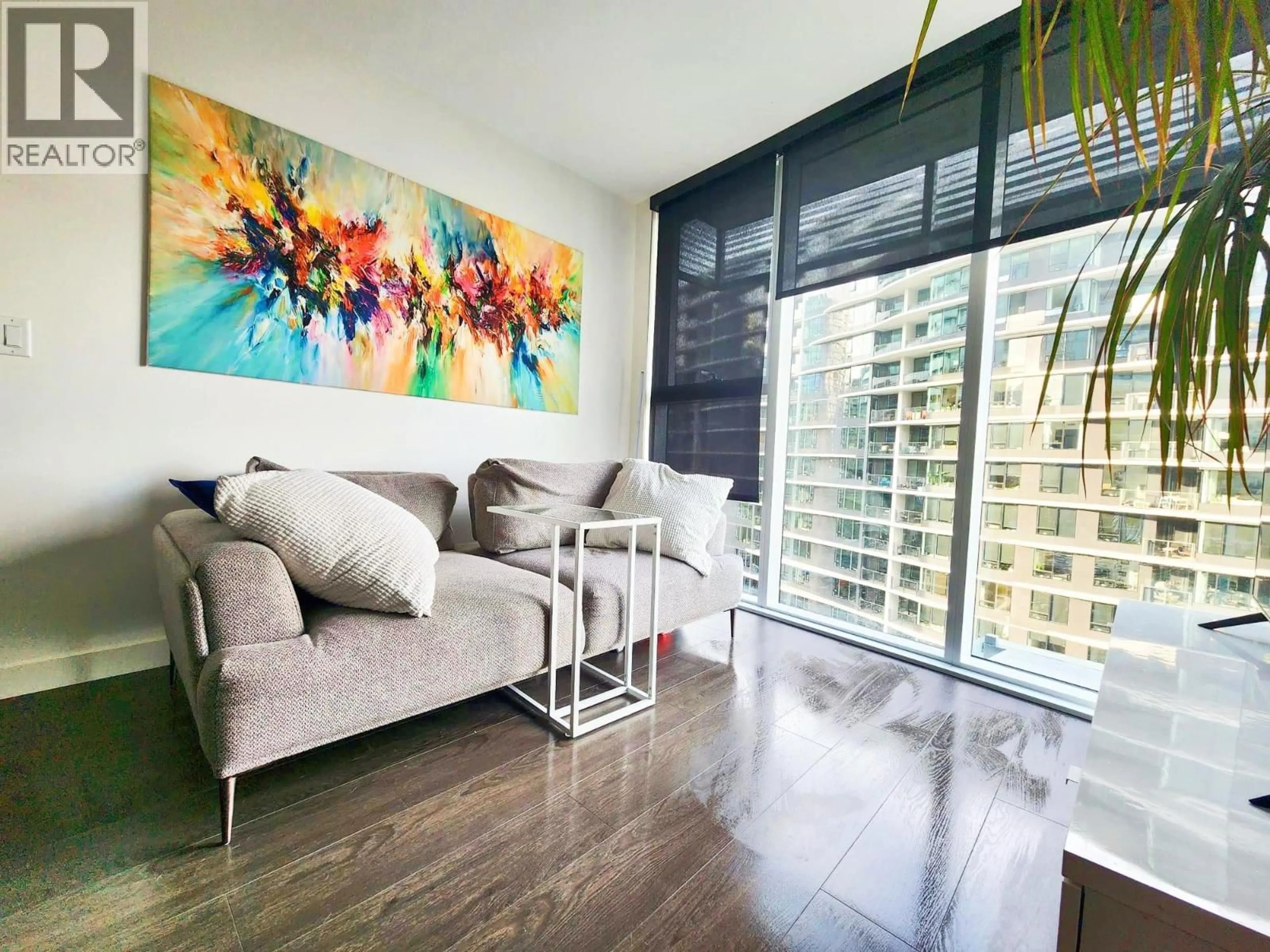 Living room with furniture, unknown for 1083 - 87 NELSON STREET, Vancouver British Columbia V6Z0E8