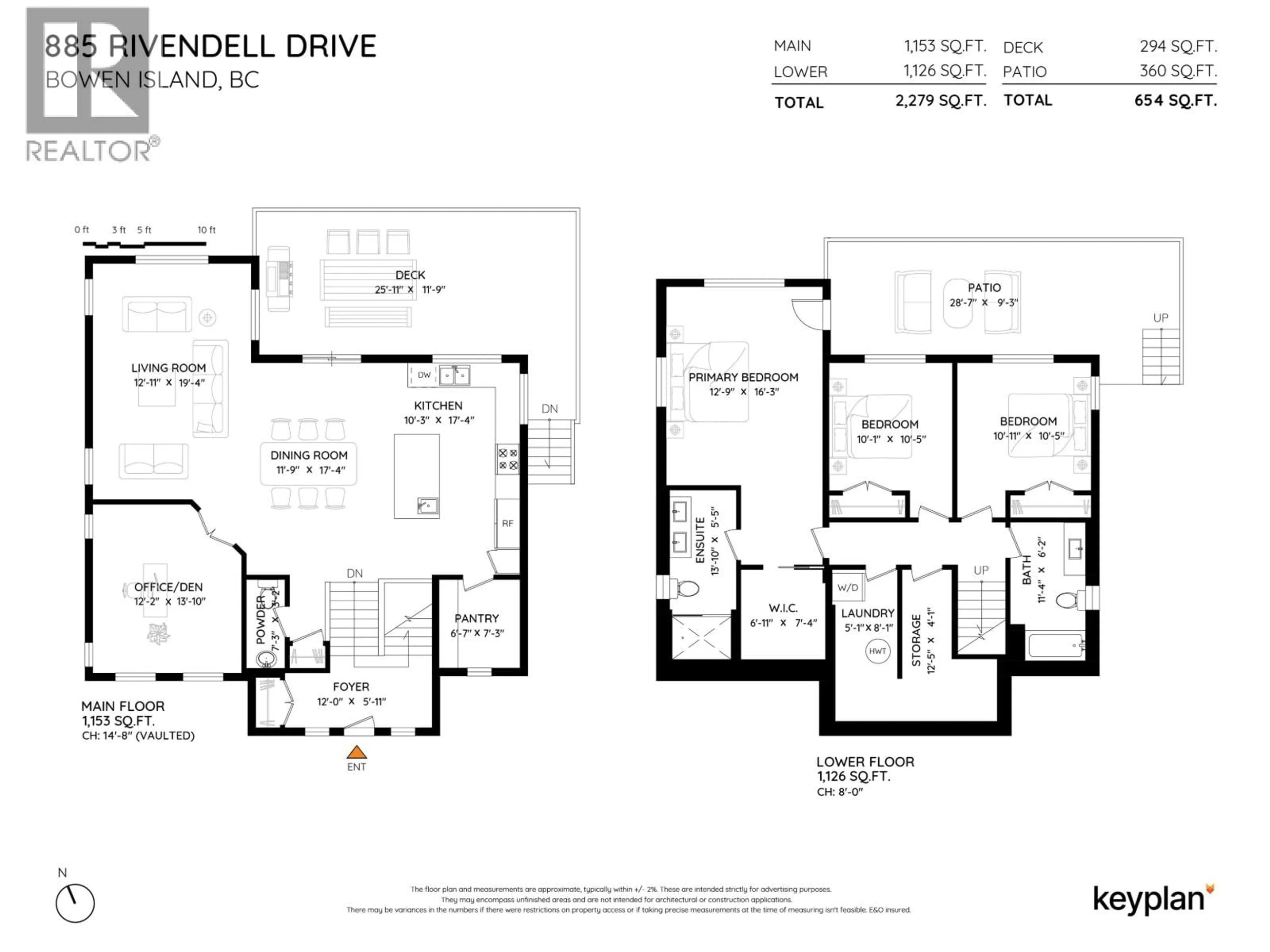 Floor plan for 885 RIVENDELL DRIVE, Bowen Island British Columbia V0N1G0
