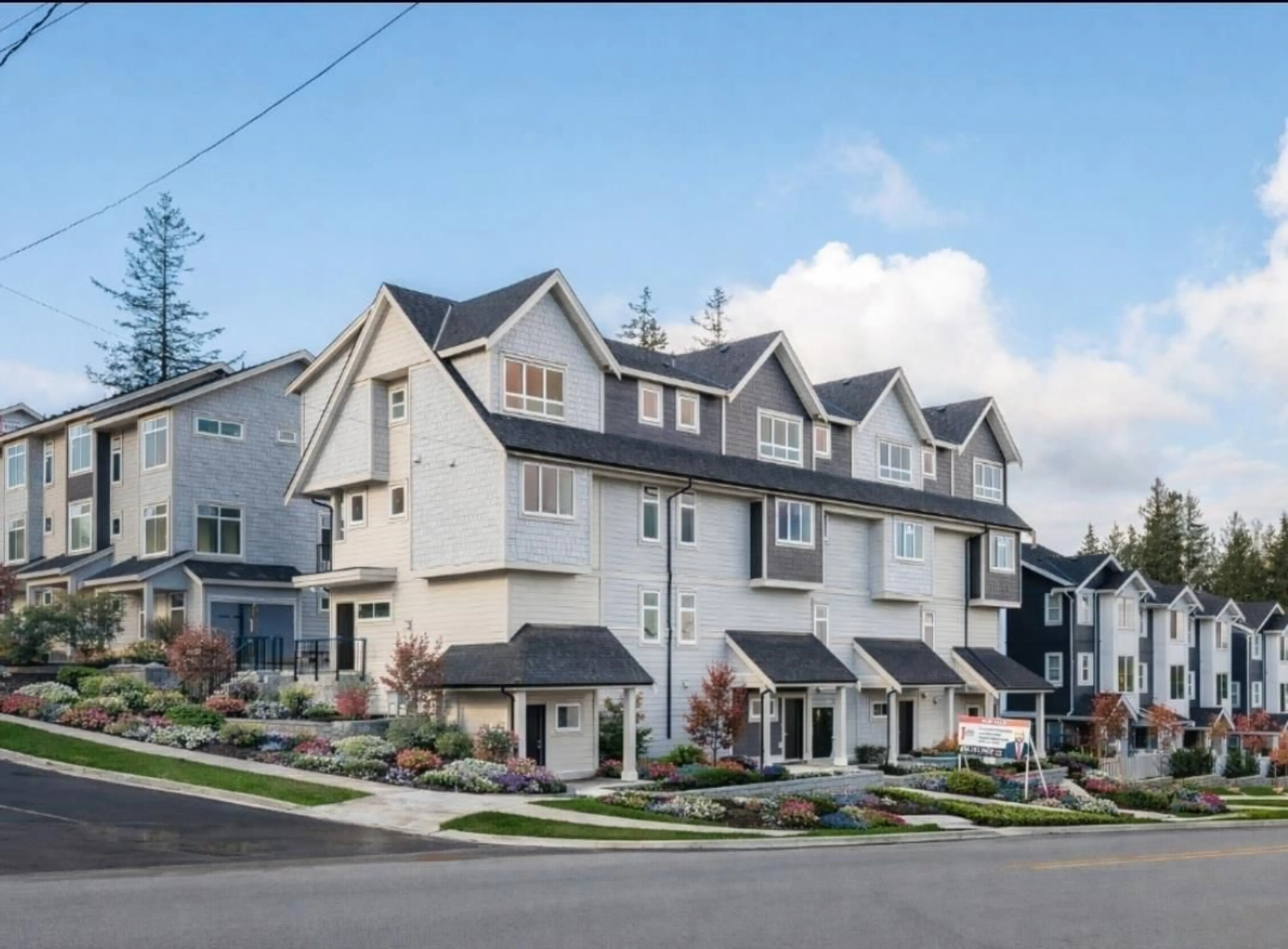 Home with vinyl exterior material, street for 16 - 14391 61A AVENUE, Surrey British Columbia V3X0E5