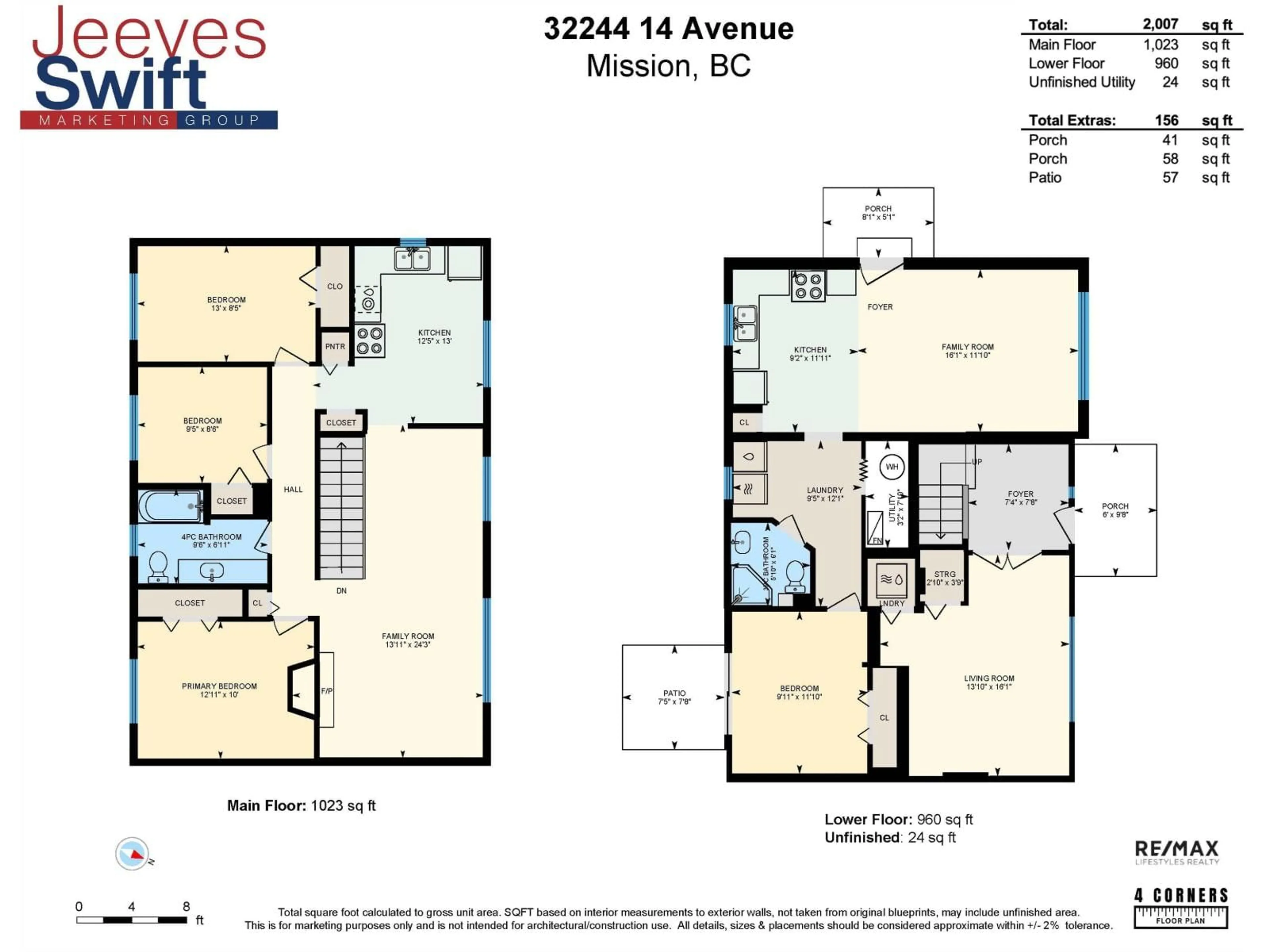 Floor plan for 32244 14TH AVENUE, Mission British Columbia V2V2N7