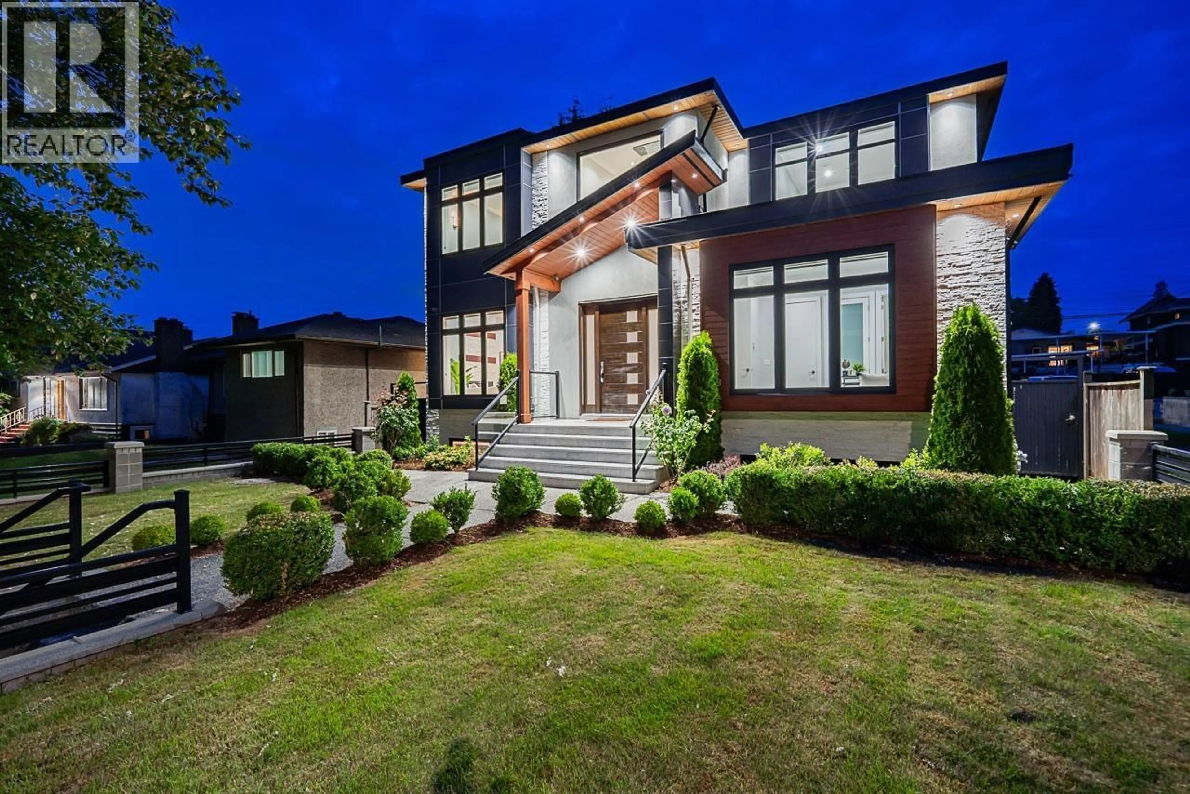 Home with brick exterior material, street for 8433 10TH AVENUE, Burnaby British Columbia V3N2S7