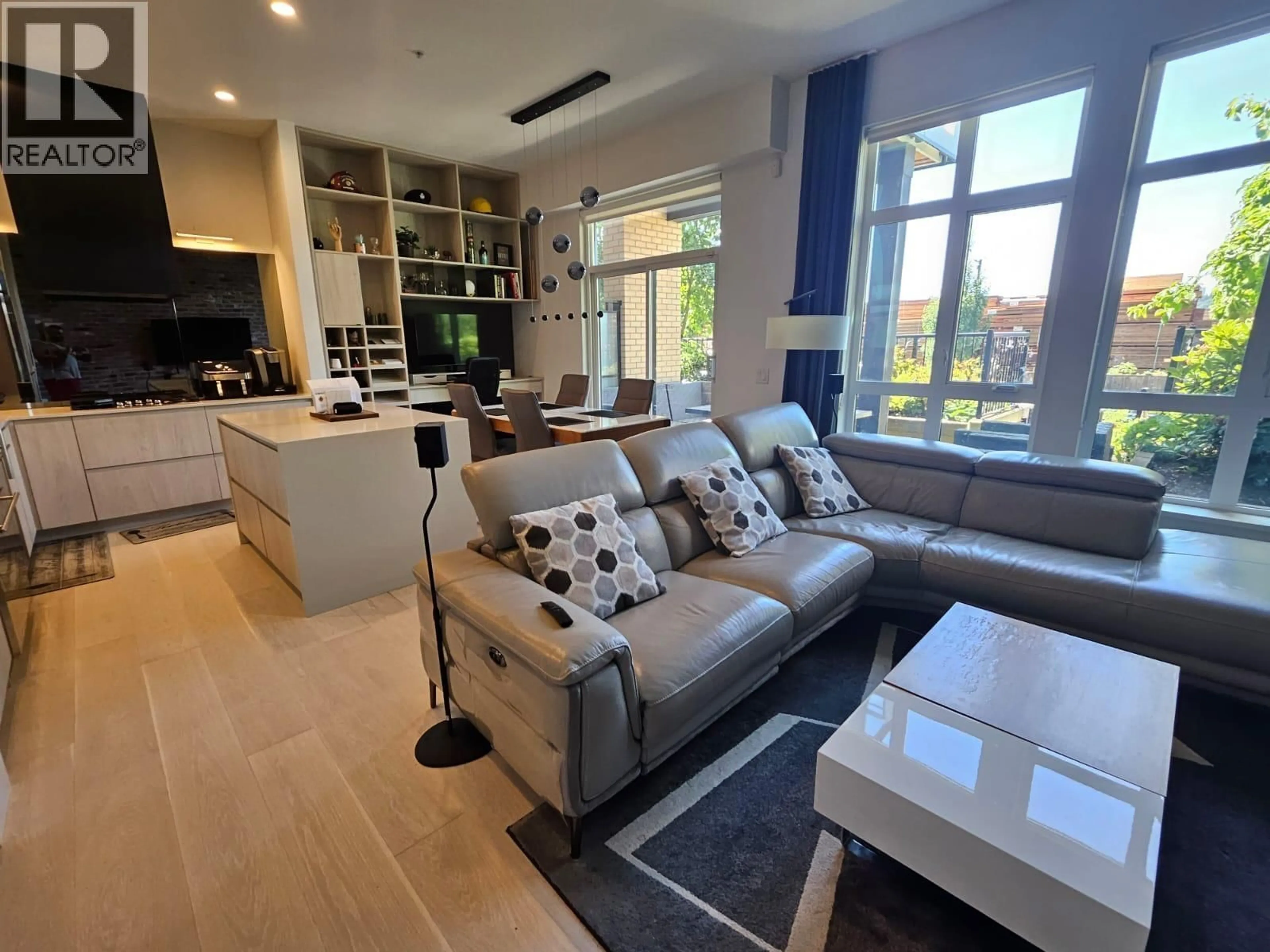 Living room with furniture, unknown for 102 - 300 SALTER STREET, New Westminster British Columbia V3M0L9