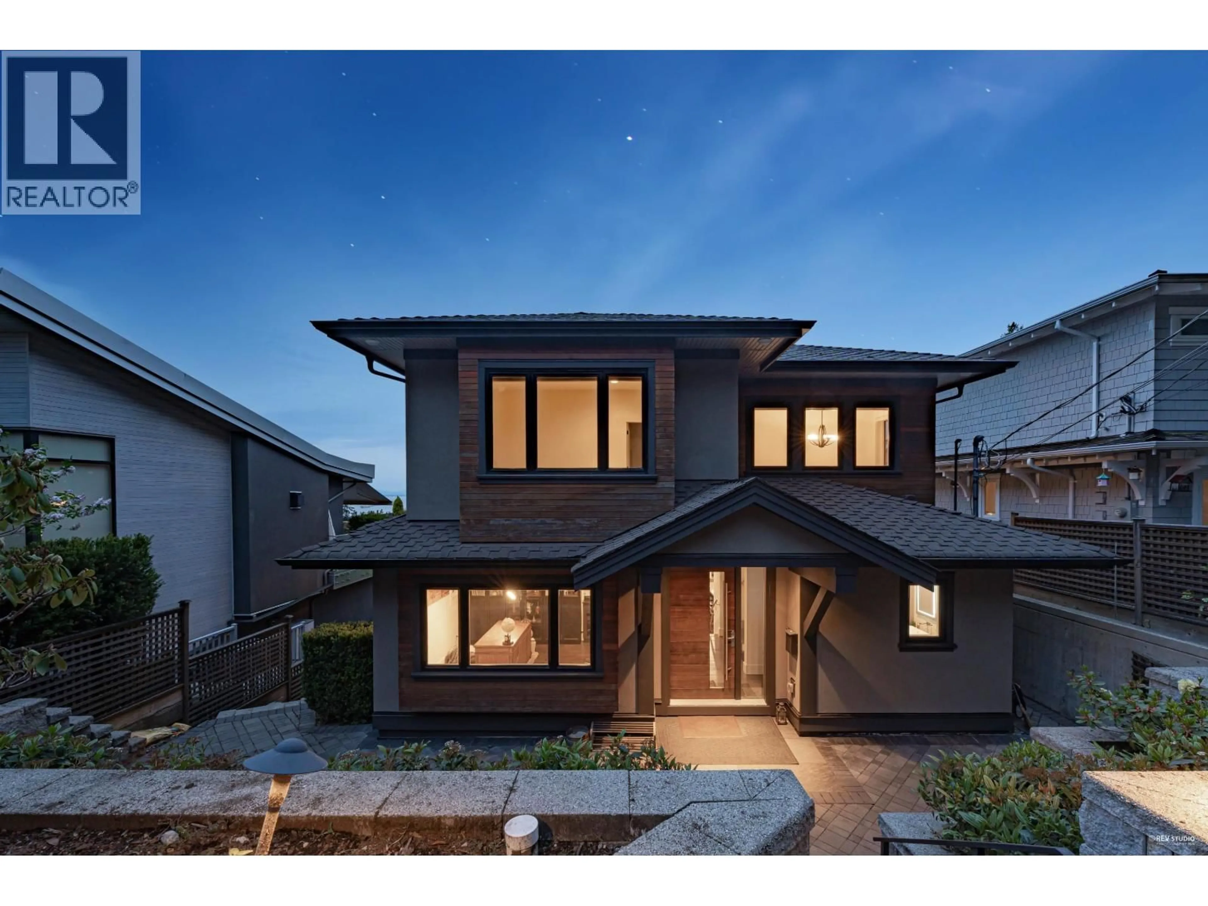 Home with brick exterior material, street for 4061 ST. PAULS AVENUE, North Vancouver British Columbia V7N1T4