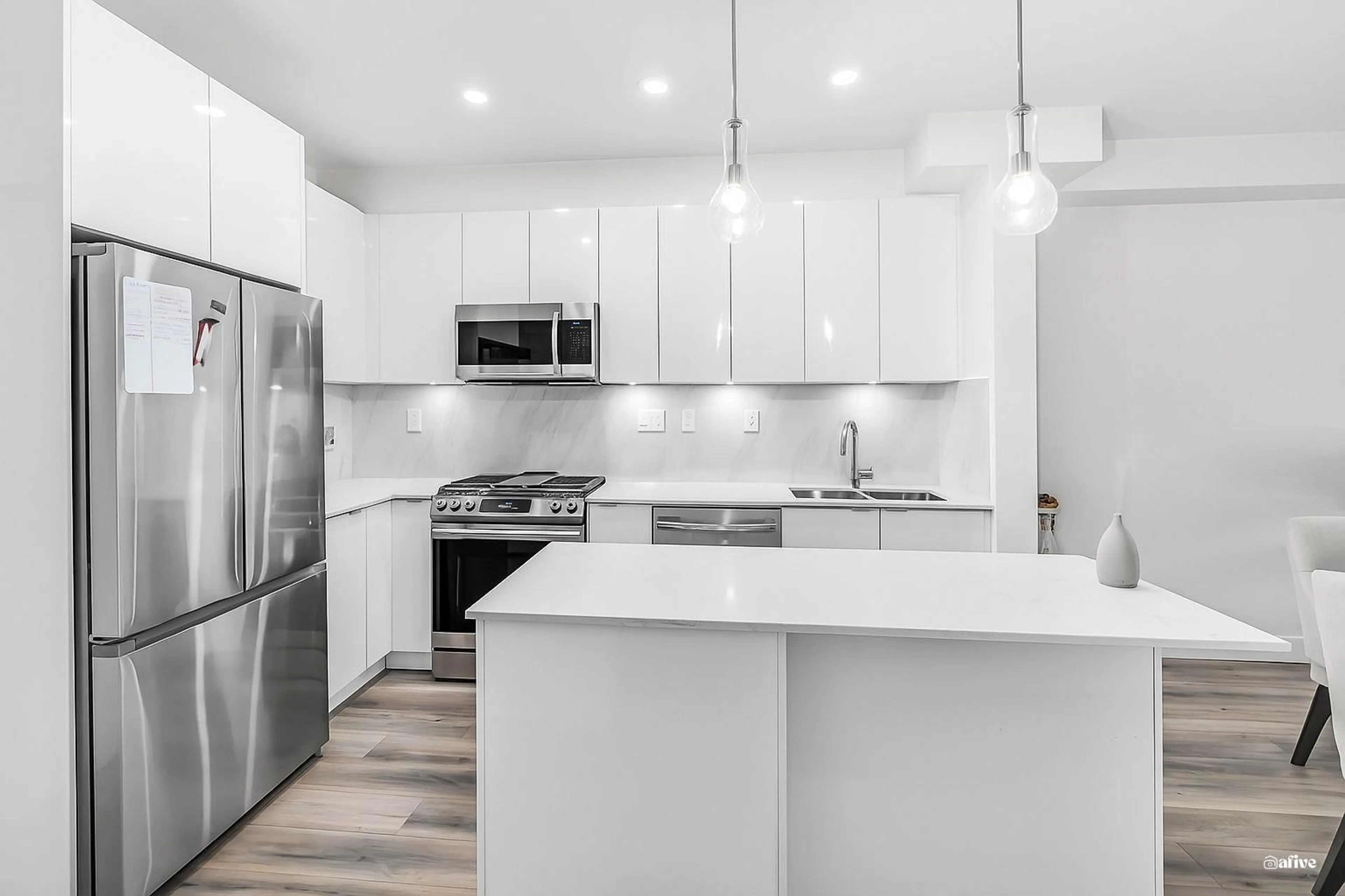 Open concept kitchen, unknown for A306 - 8447 202 STREET, Langley British Columbia V2Y2B7