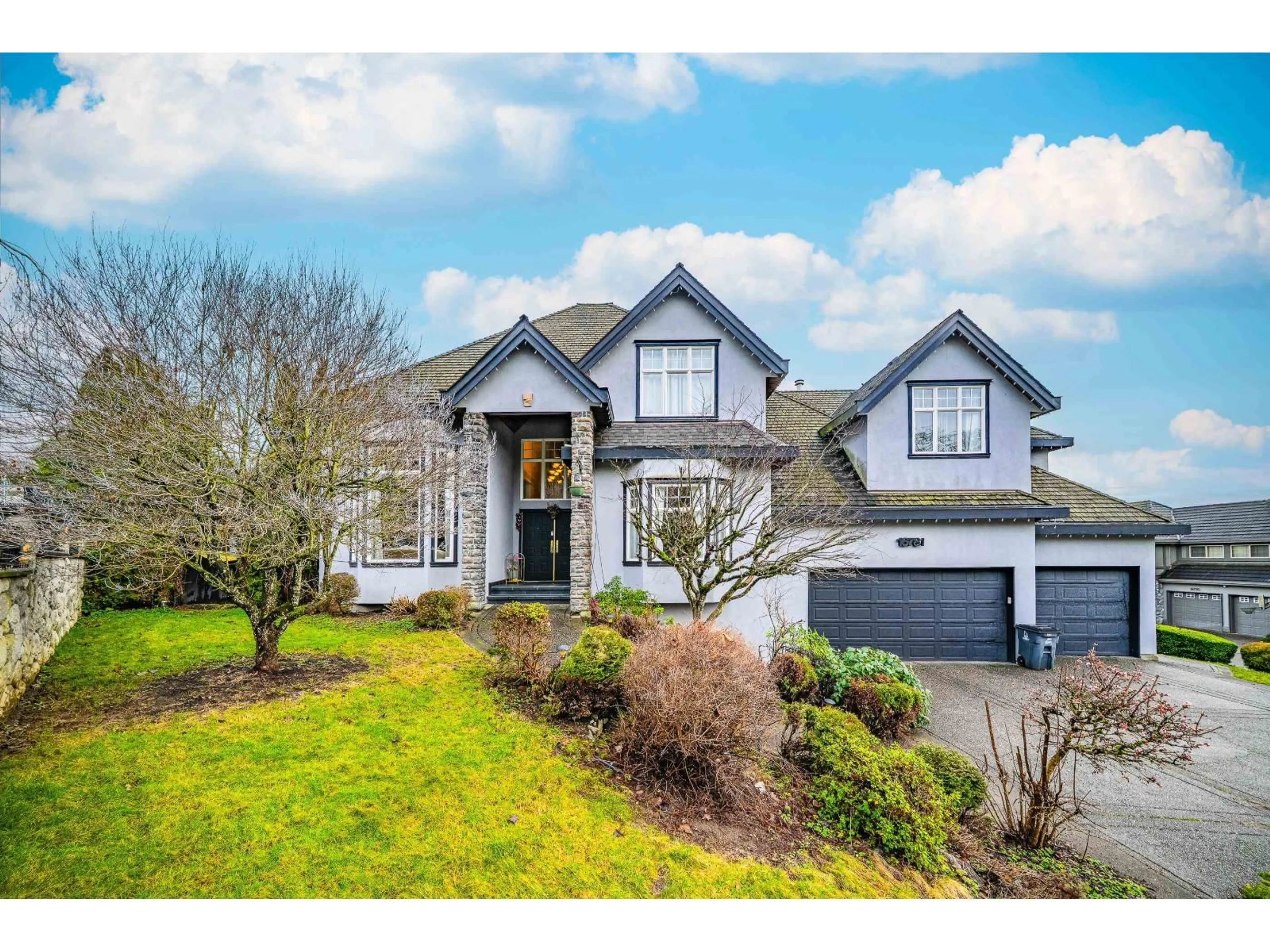 Home with vinyl exterior material, street for 16781 77 AVENUE, Surrey British Columbia V4N0L3