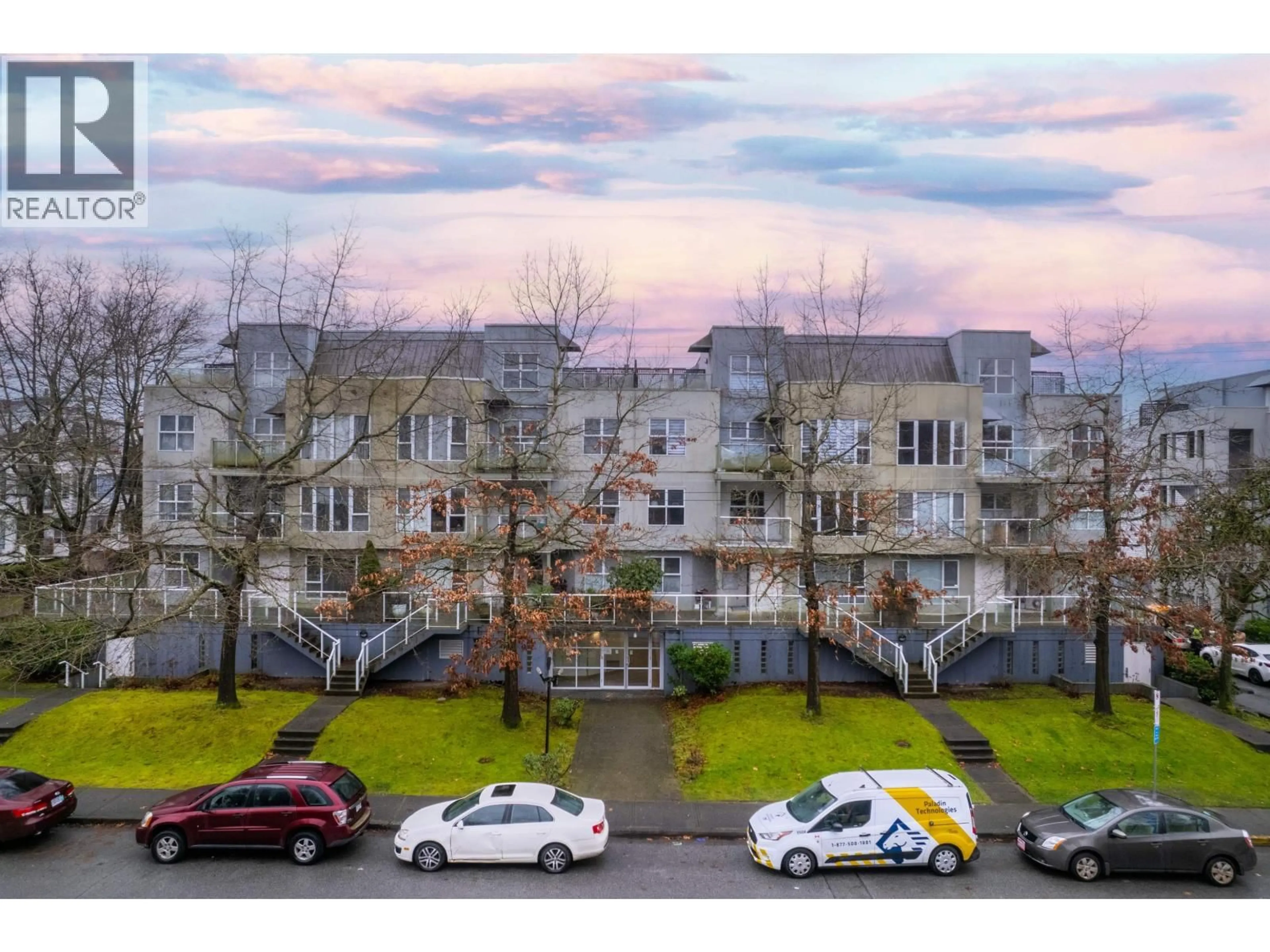 A pic from outside/outdoor area/front of a property/back of a property/a pic from drone, street for 106 - 8660 JONES ROAD, Richmond British Columbia V6Y1L8